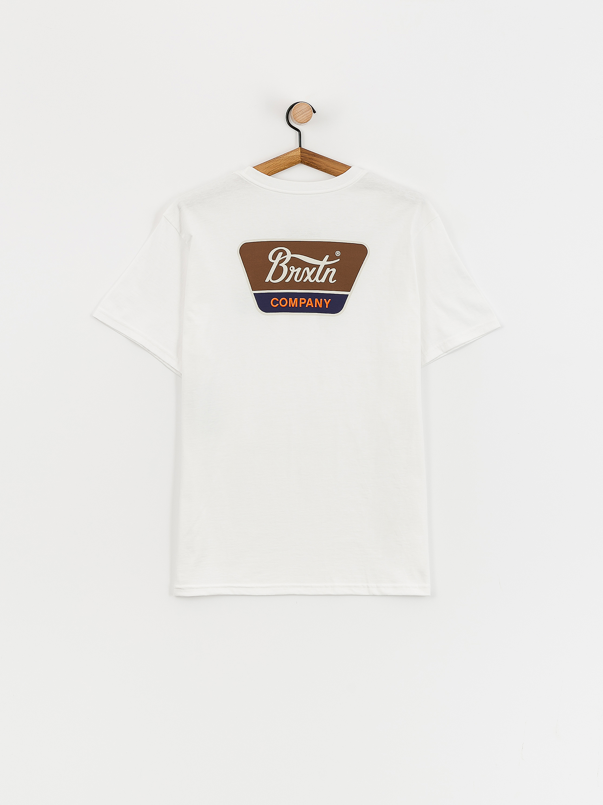 Brixton Linwood Stt Póló (white/sepia/beige)