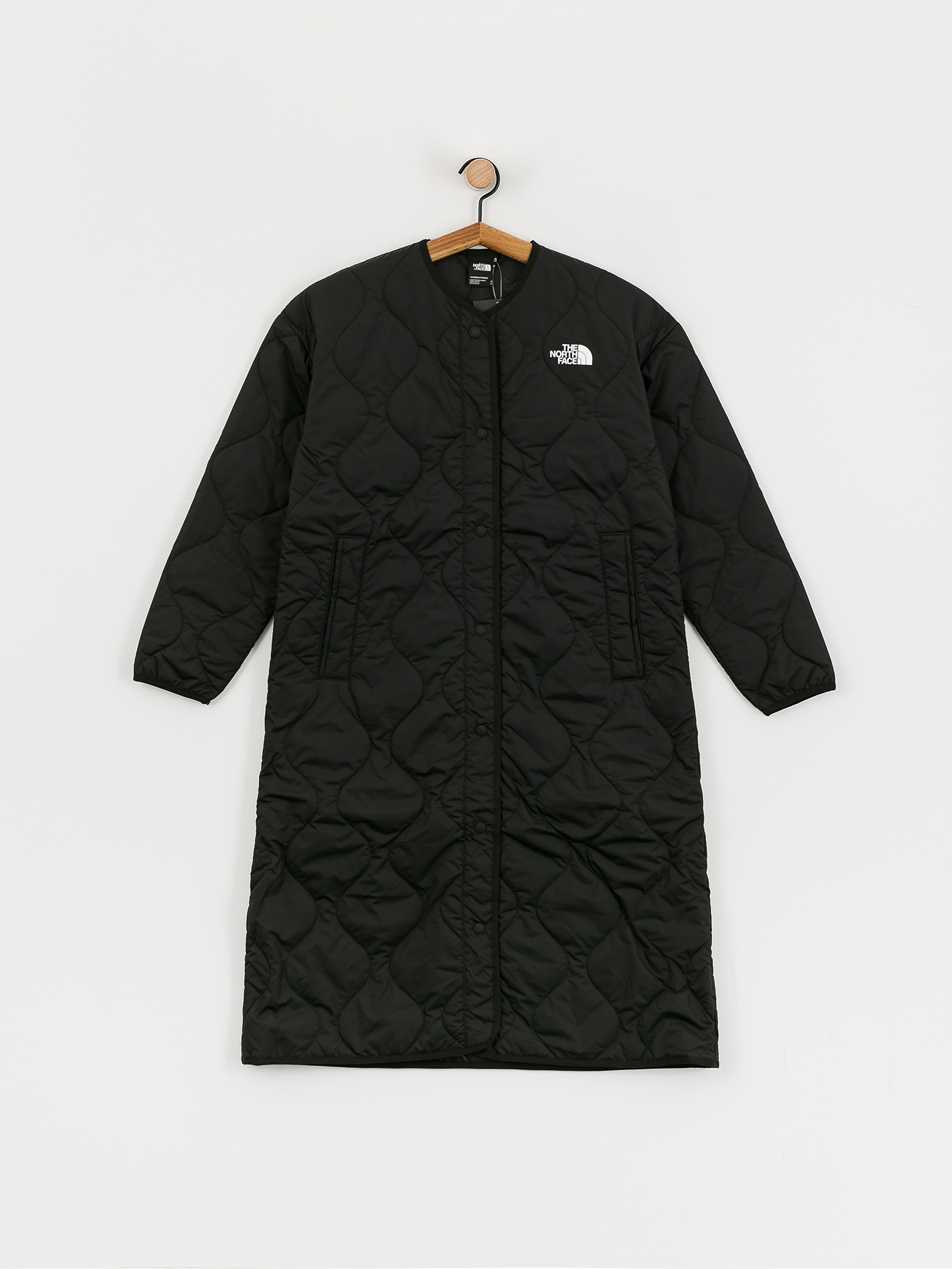 Dzseki The North Face Ampato Quilted Liner Long Wmn (tnf black)