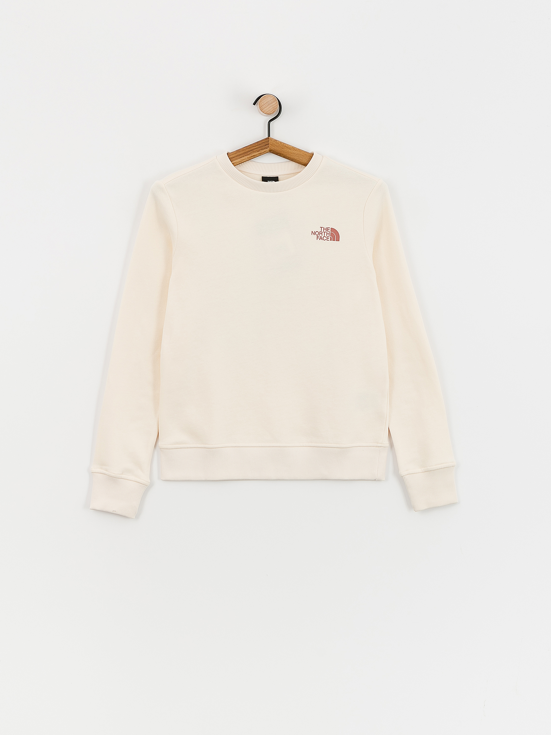 Pulóver The North Face Graphic Crew 3 Wmn (white dune)