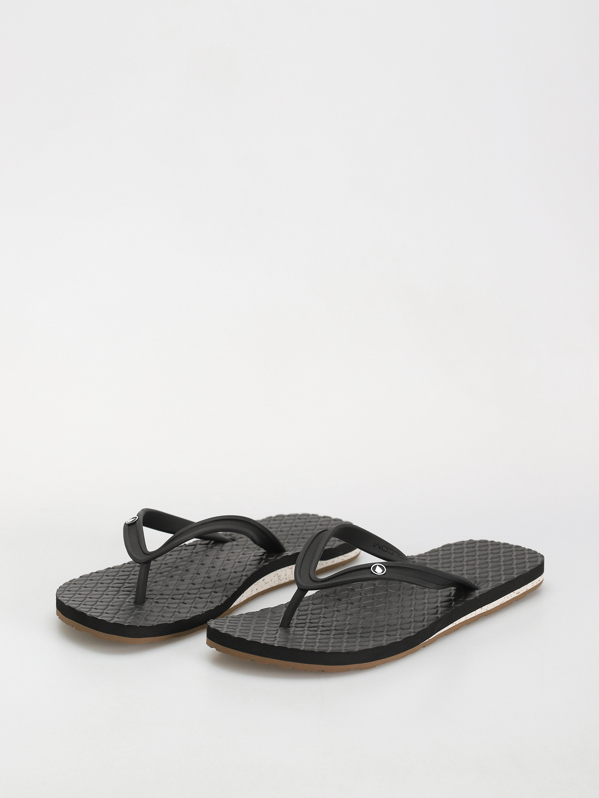 Volcom Eco Concourse Wmn Flip-flop papucsok (black white)