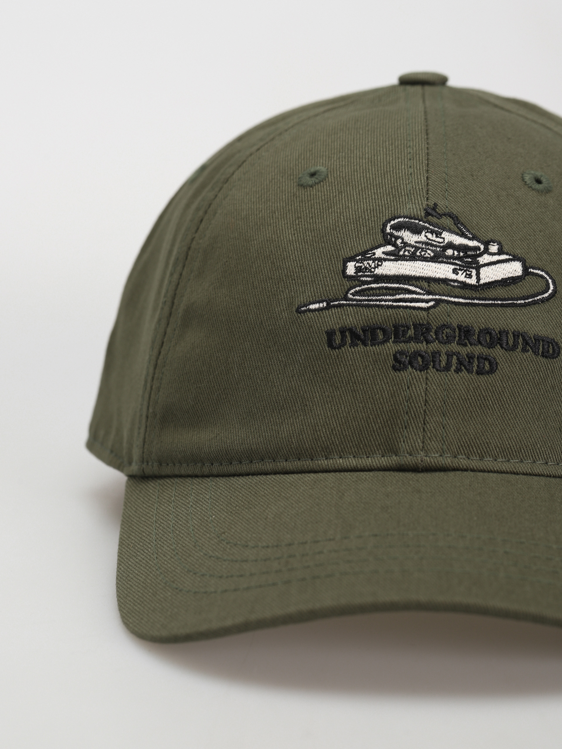 Baseball sapka Carhartt WIP Underground Sound (dollar green)