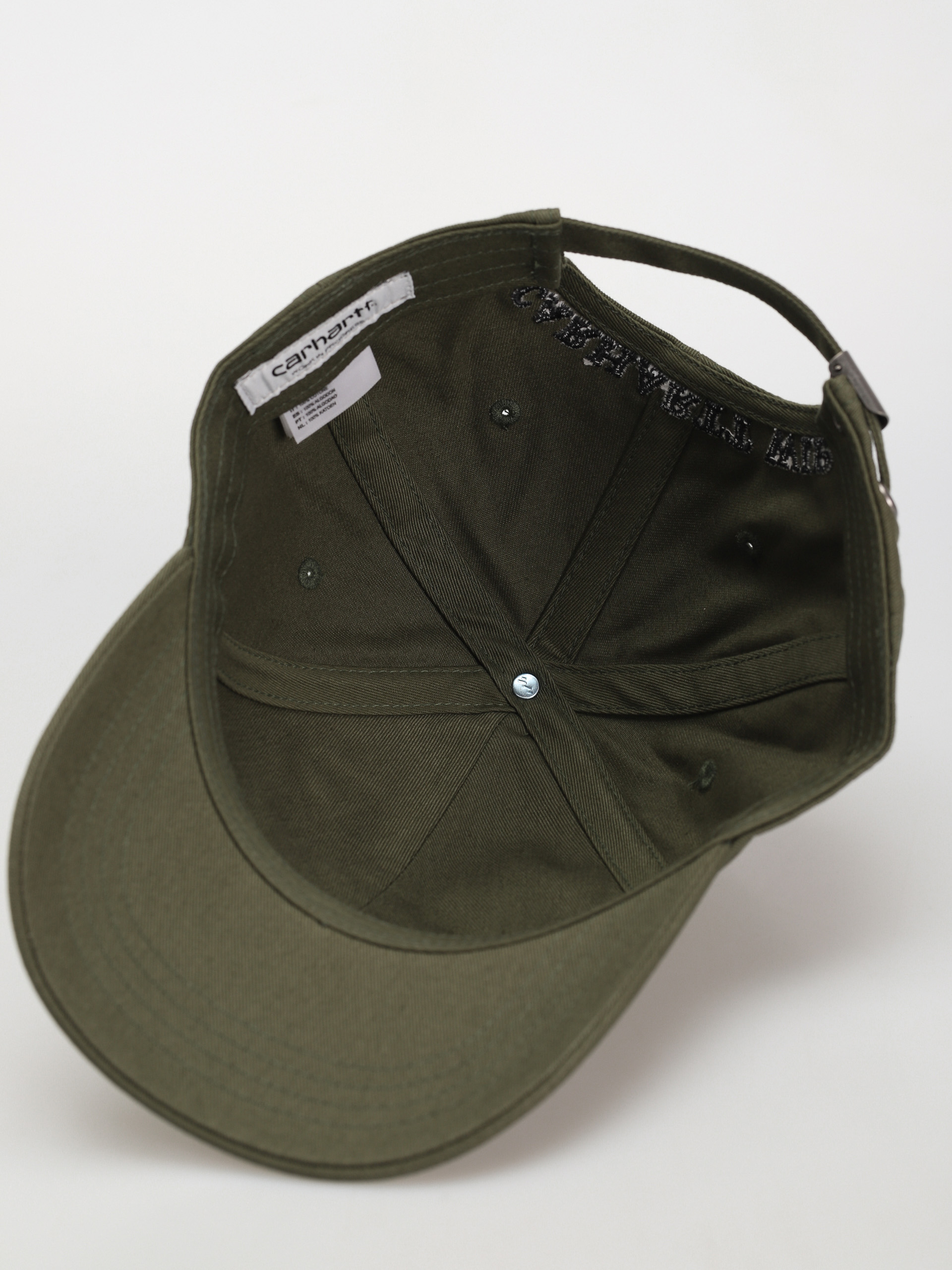 Baseball sapka Carhartt WIP Underground Sound (dollar green)