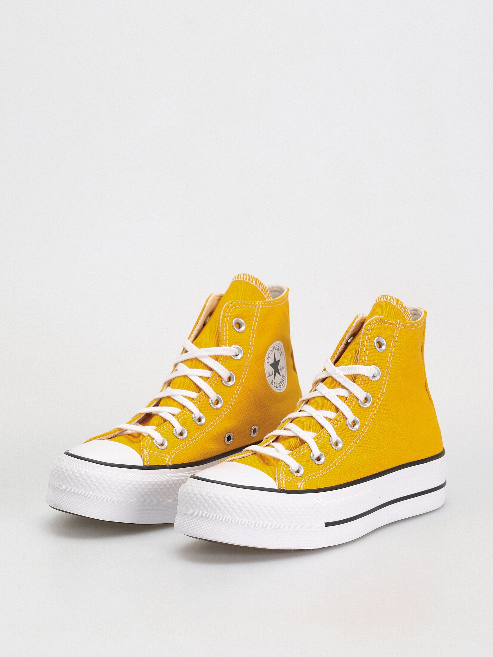 Converse Chuck Taylor All Star Lift Hi Wmn Tornacipők (dark yellow)