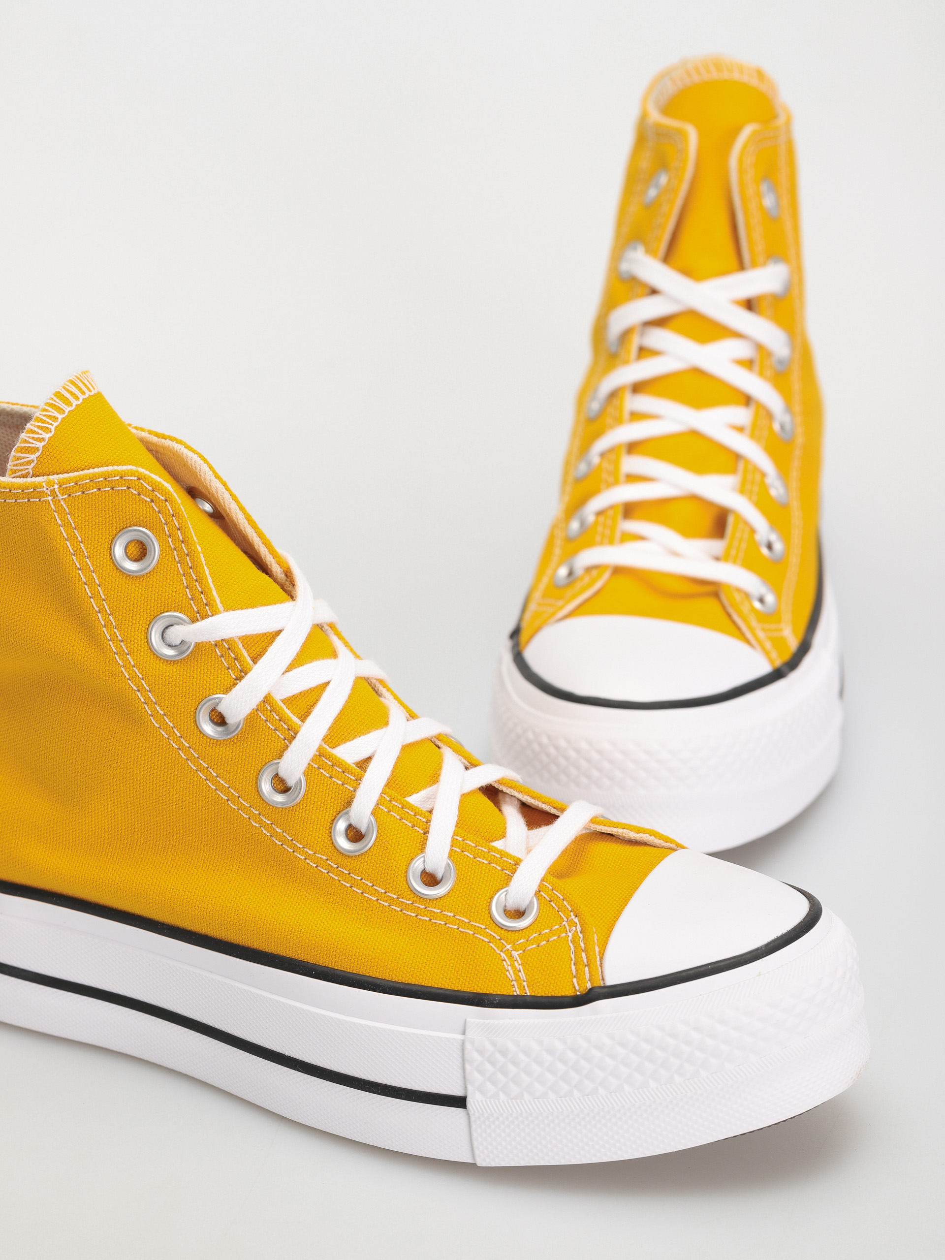 Converse Chuck Taylor All Star Lift Hi Wmn Tornacipők (dark yellow)