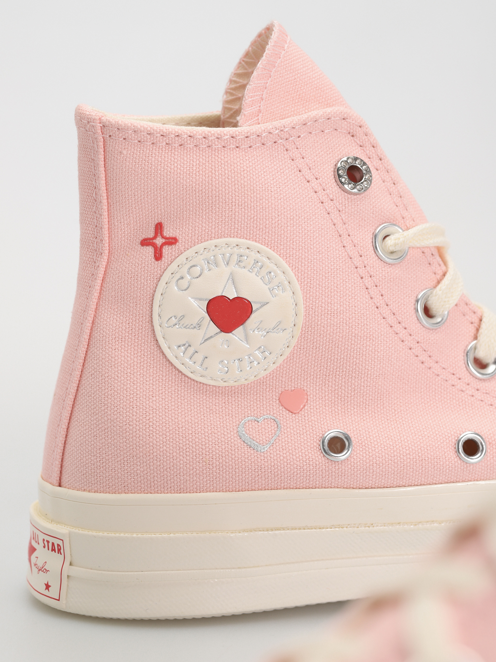 Tornacipők Converse Chuck 70 Hi Wmn (pink/parchment)