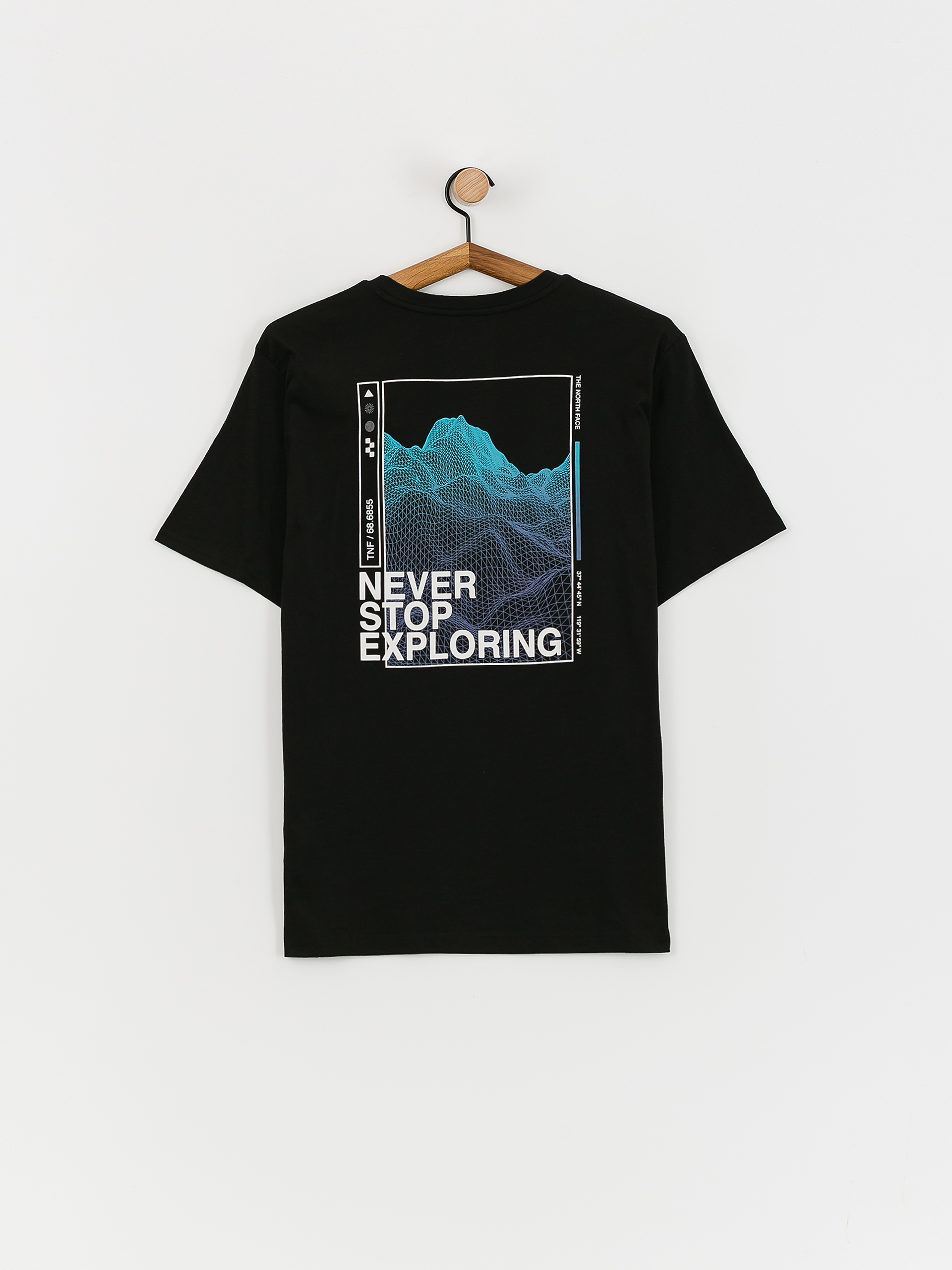 The North Face Foundation Graphic Póló (tnf black/optic blue)