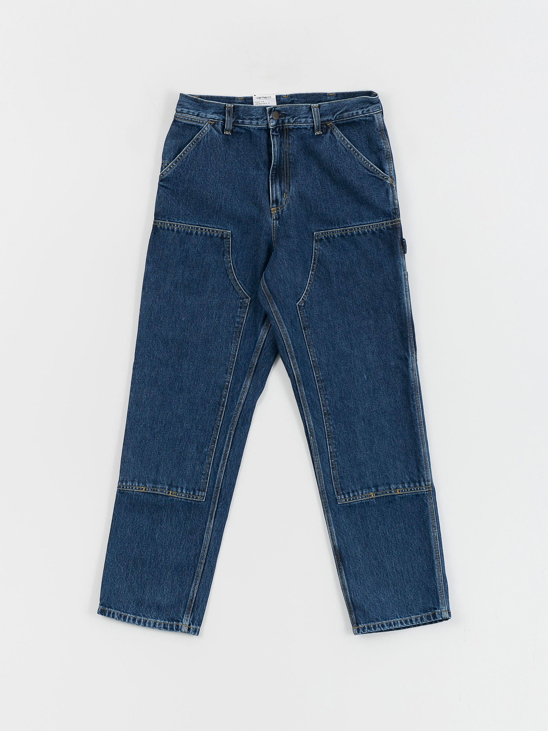 Carhartt WIP Double Knee Kisnadrág (blue)