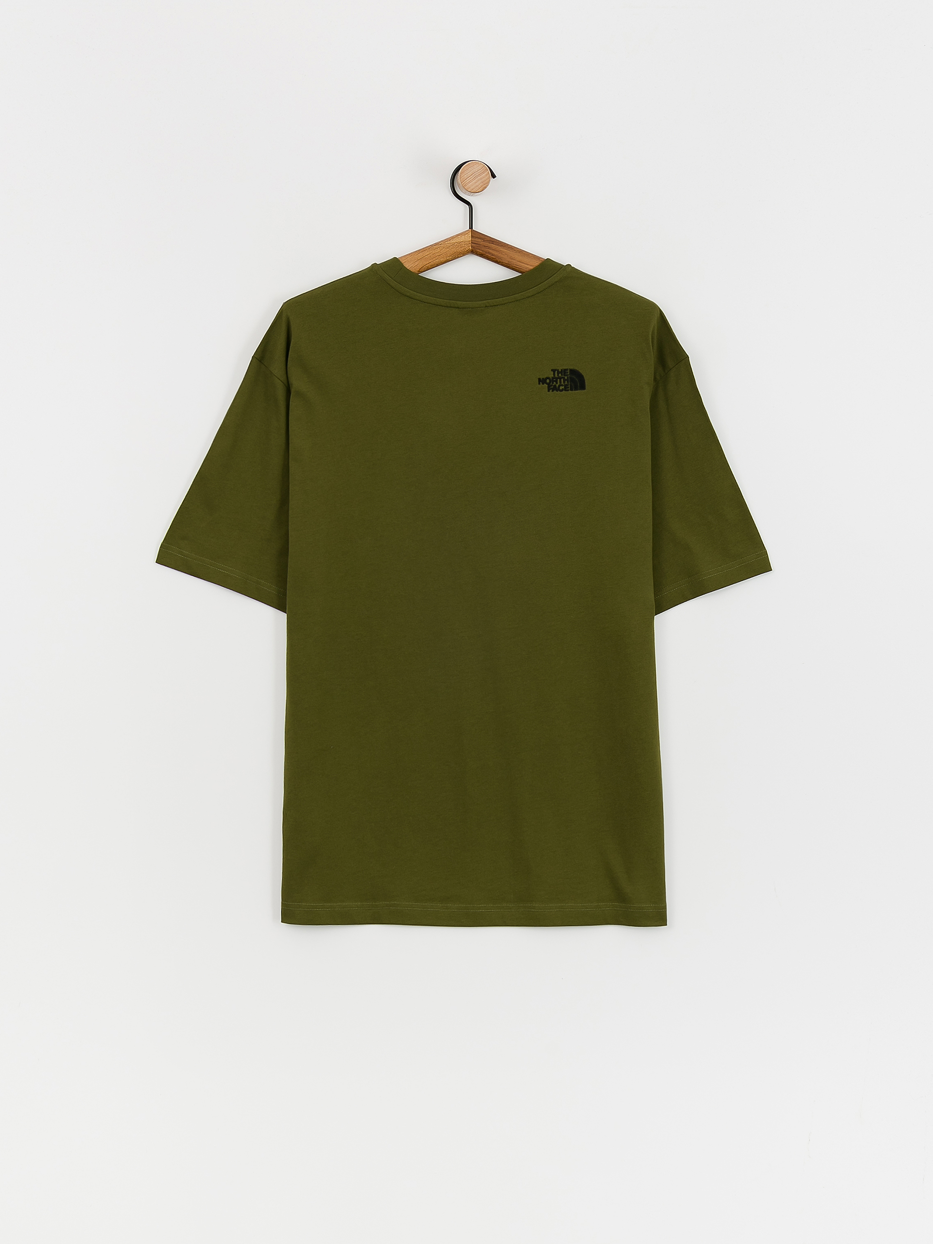 The North Face Essential Oversize Póló (forest olive)