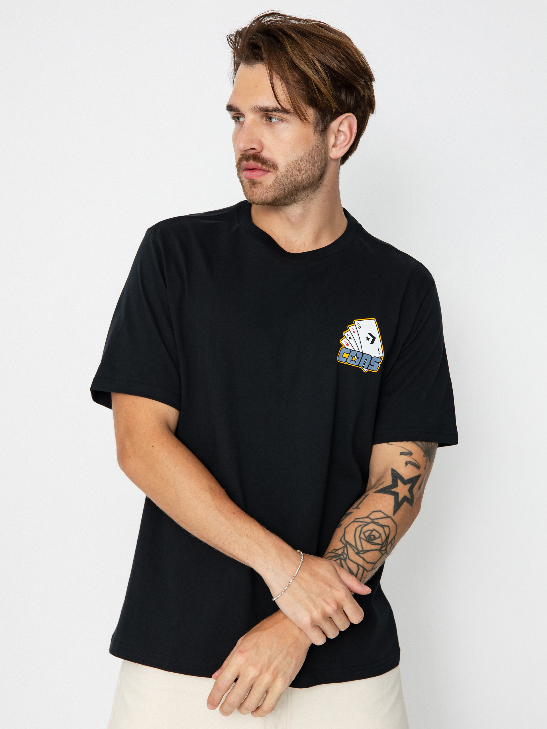 Póló Converse Cons Card Skate (black)