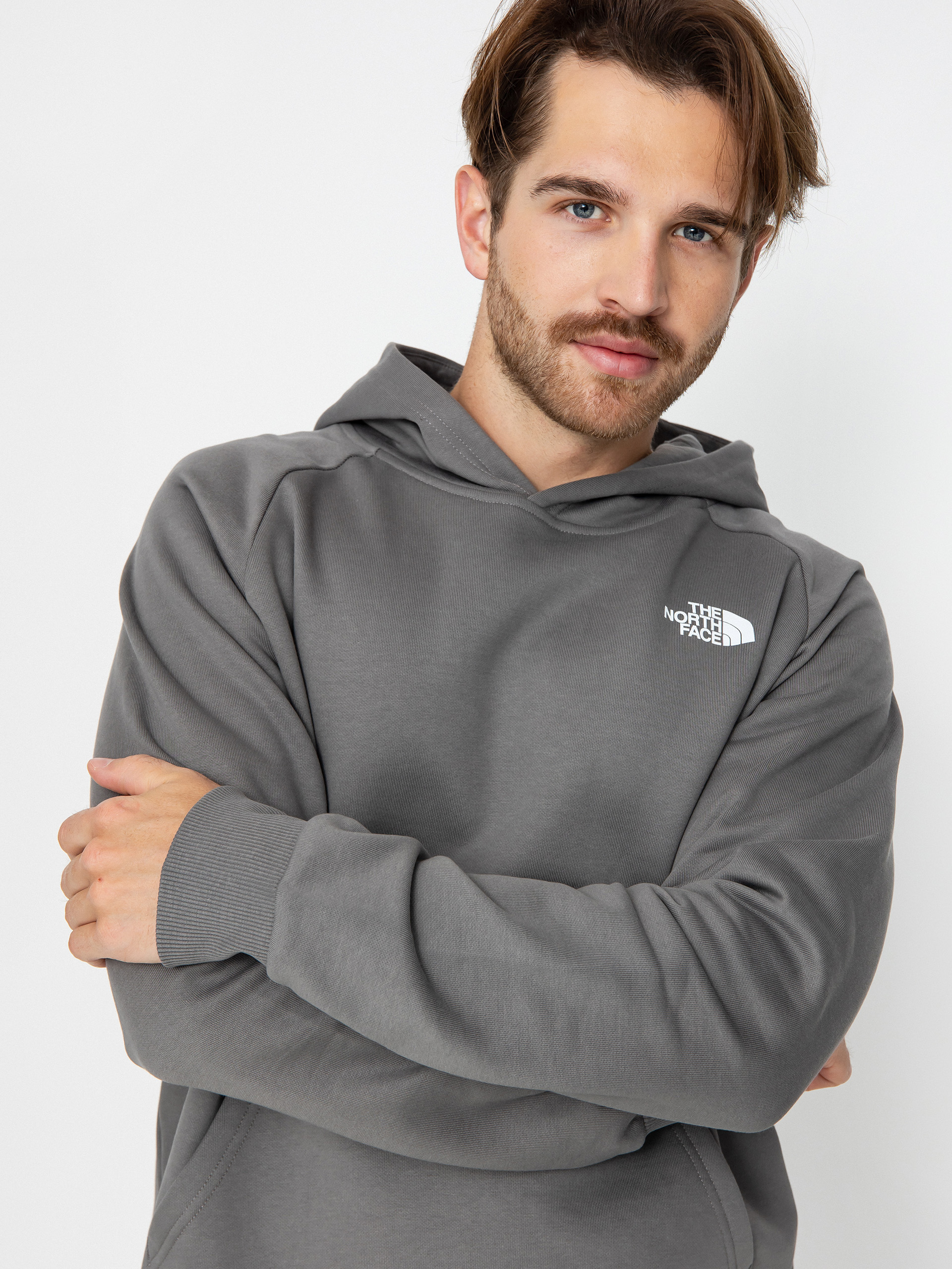 The North Face Raglan Redbox HD Kapucnis pulóver (smoked pearl)