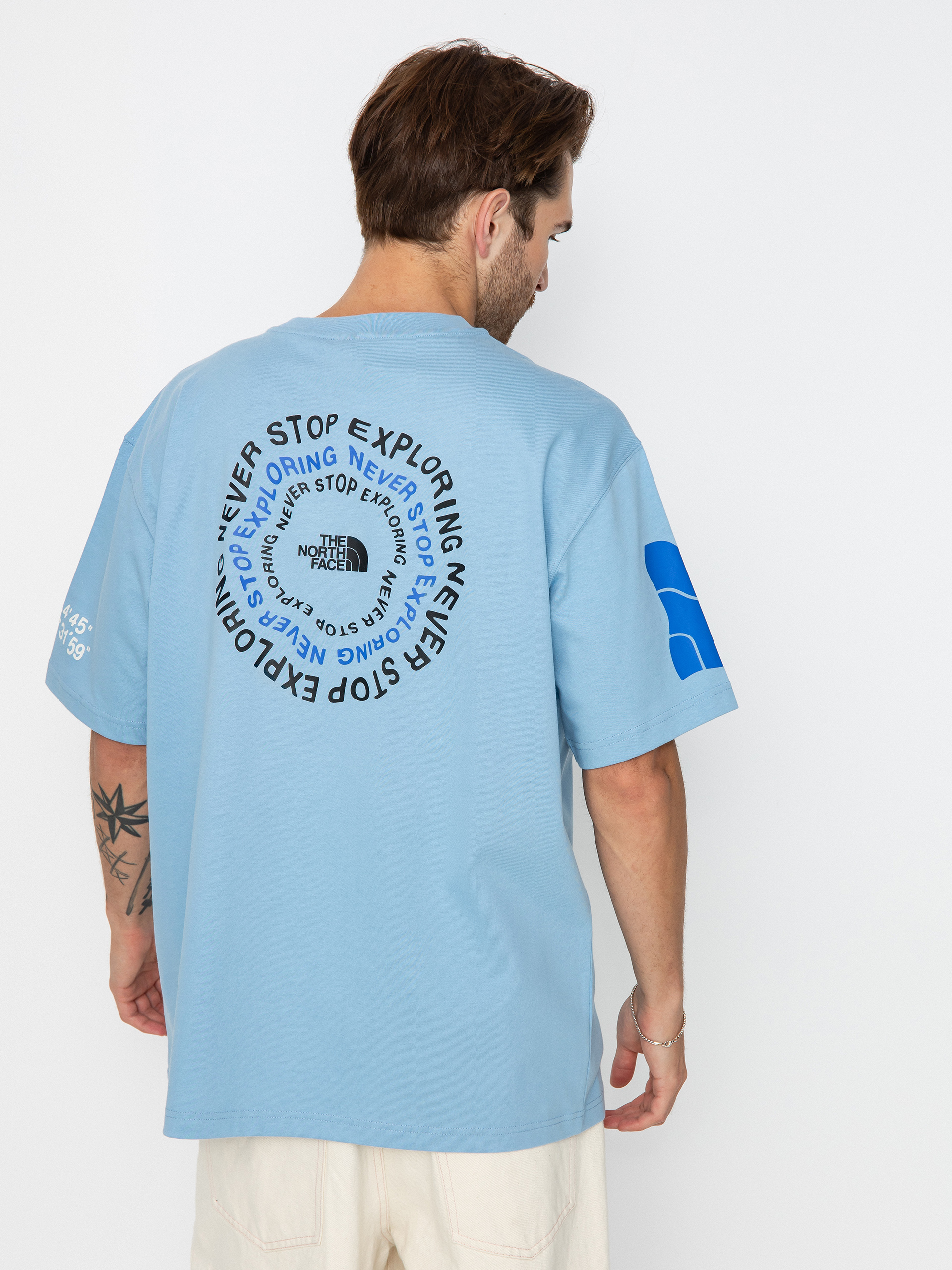 The North Face Nse Graphic Póló (steel blue)