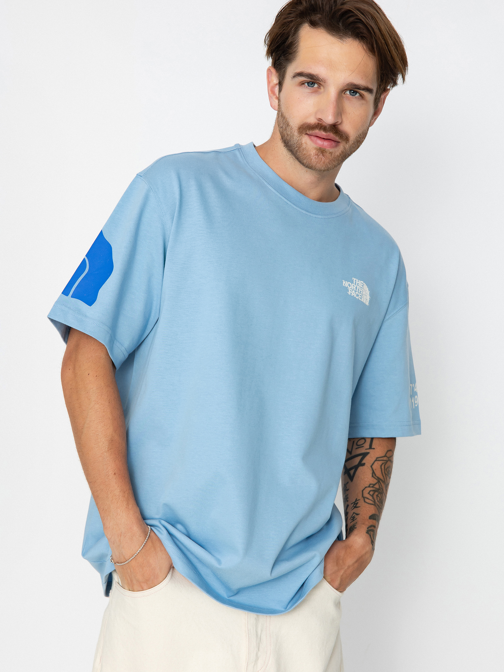 The North Face Nse Graphic Póló (steel blue)