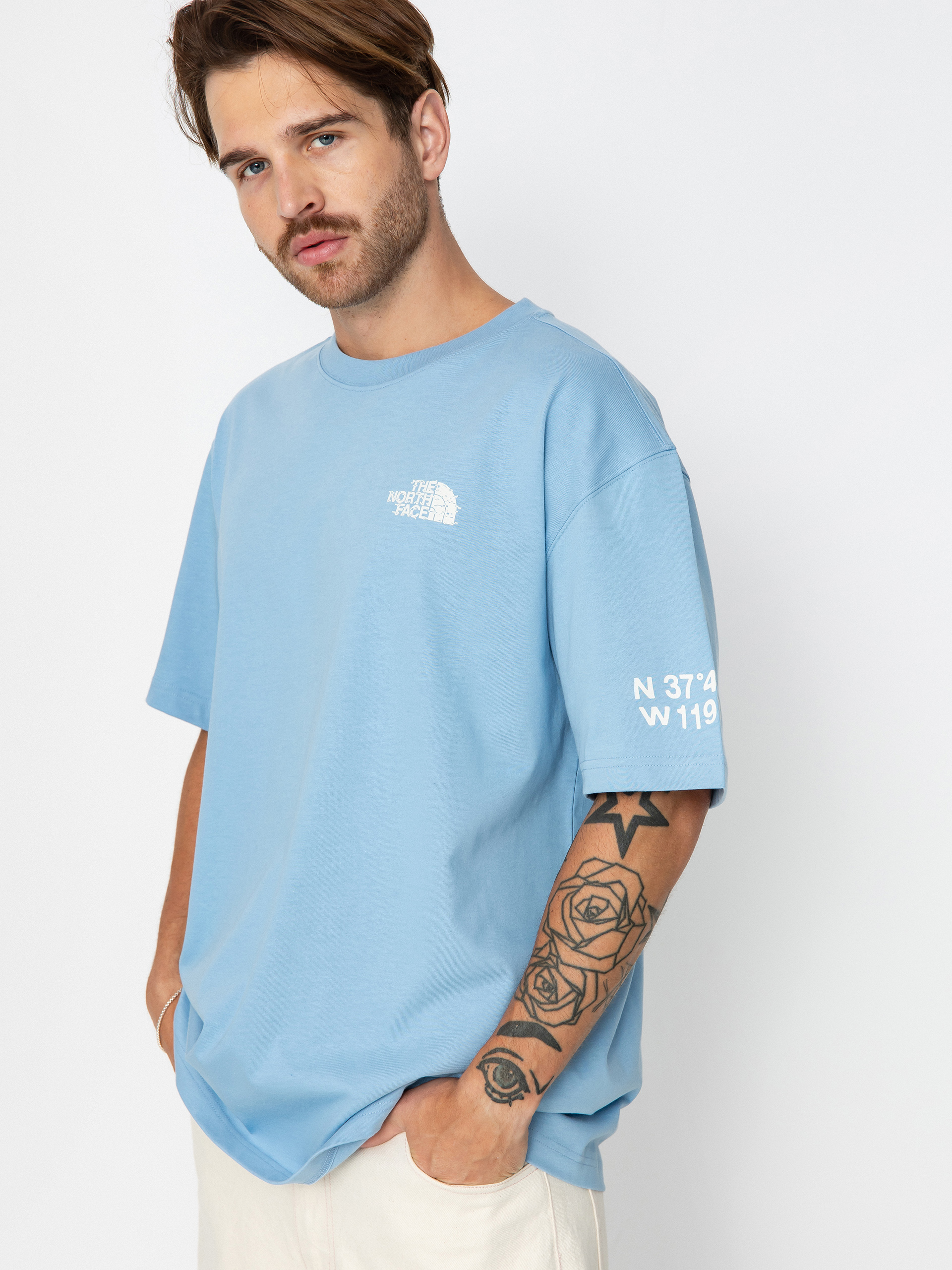 The North Face Nse Graphic Póló (steel blue)