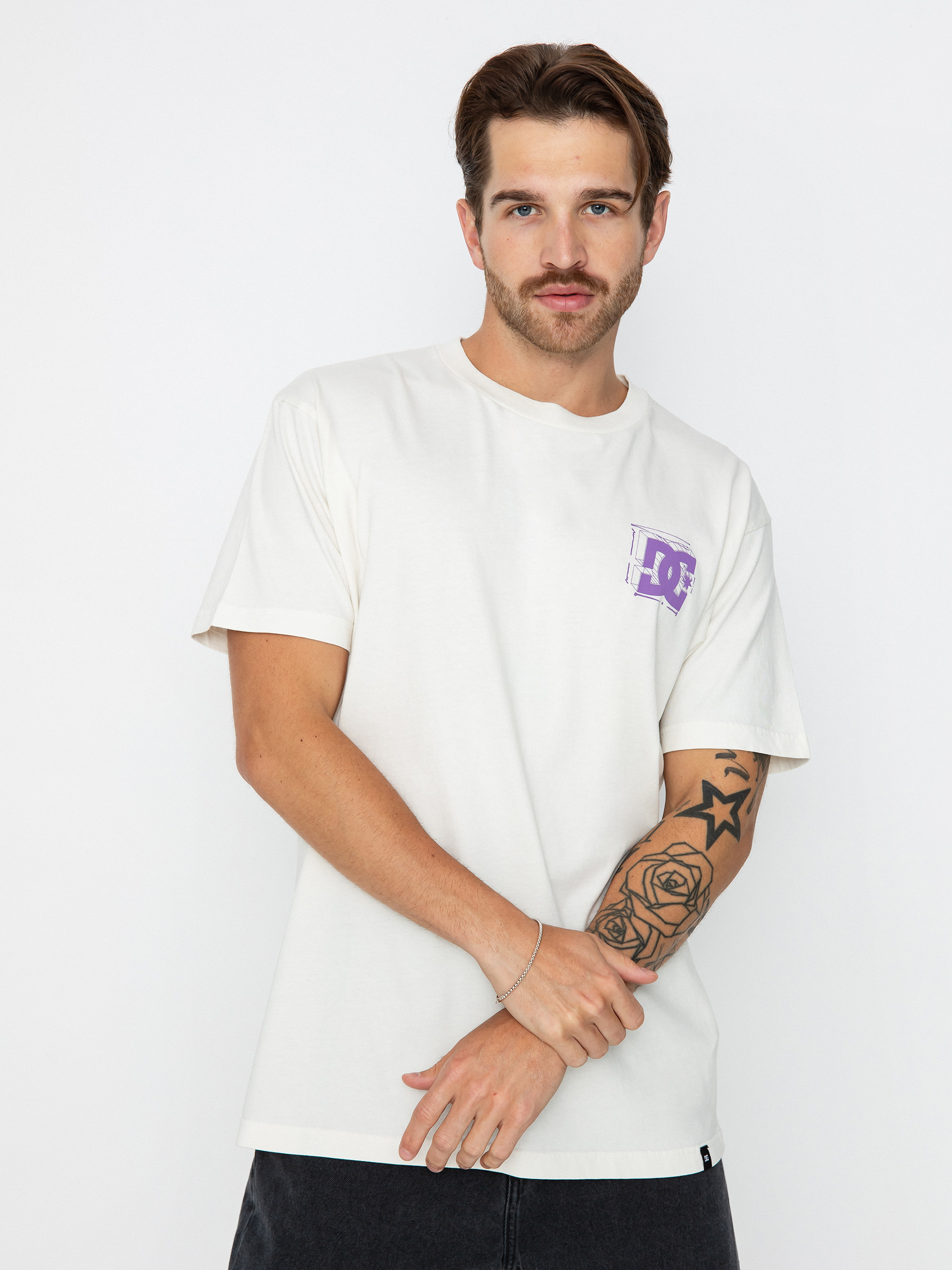 DC Mid Century Póló (lilywhiteenzymewash)