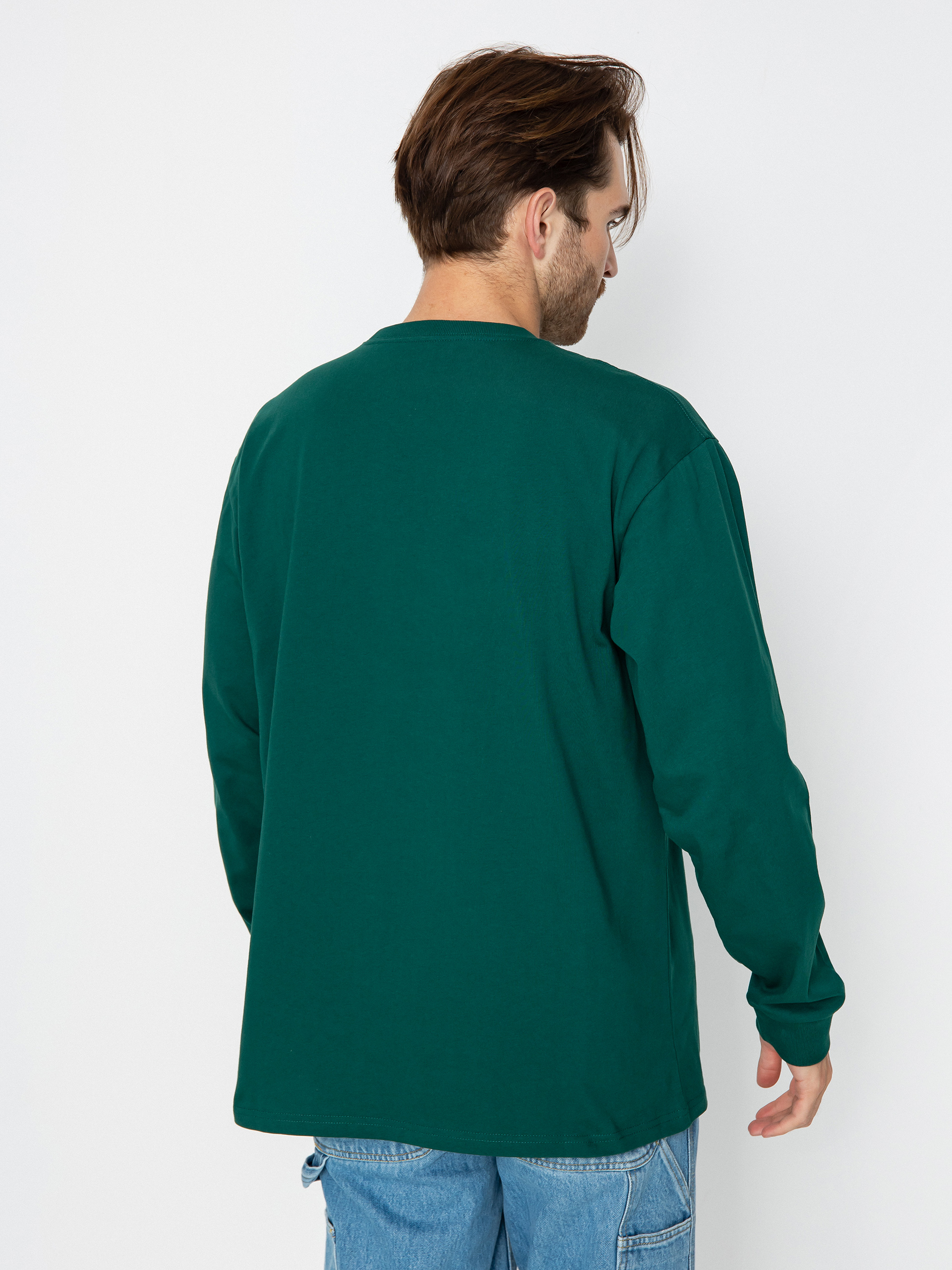 Carhartt WIP Chase Hosszú ujjú felső (chervil/gold)