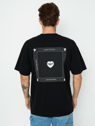 Carhartt WIP Heart Bandana Póló (black/white)