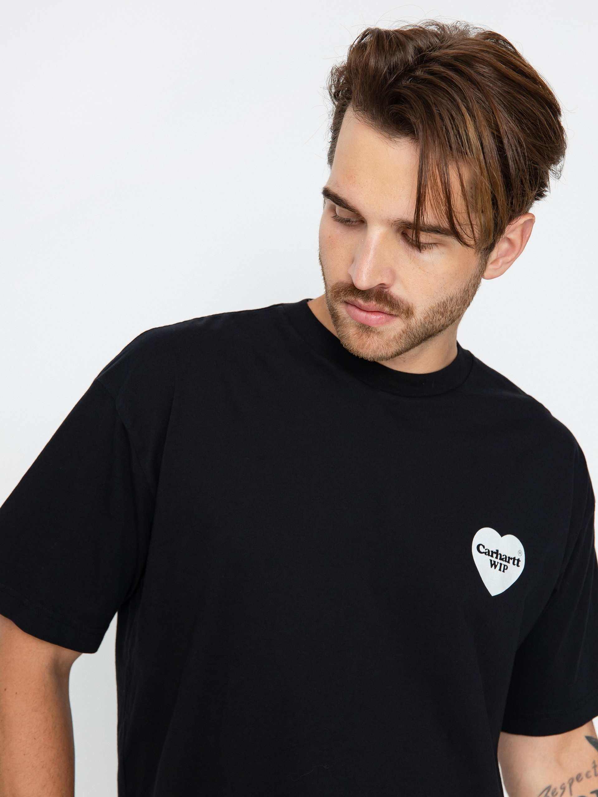 Carhartt WIP Heart Bandana Póló (black/white)