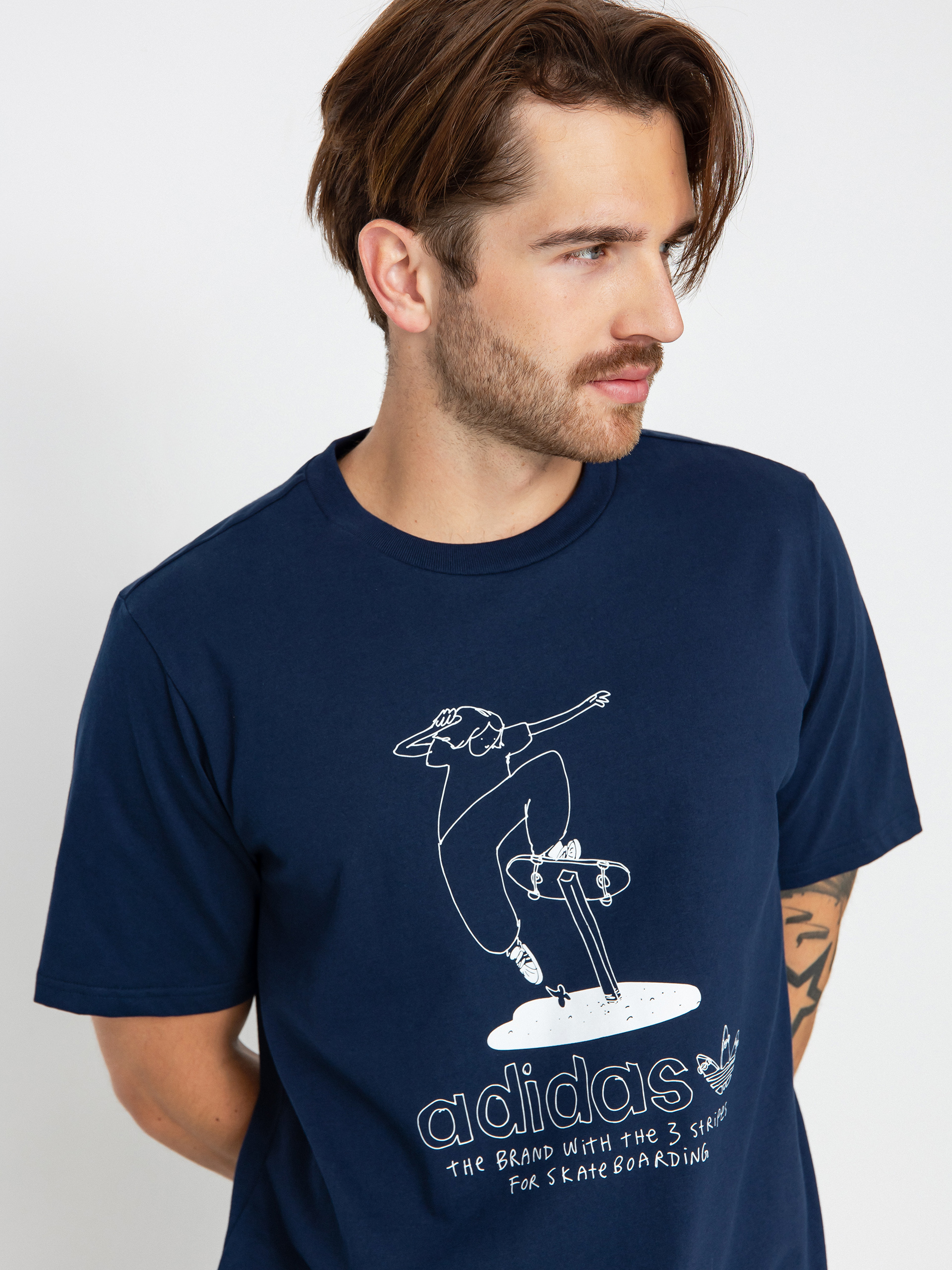 adidas Hjones Póló (conavy/white)