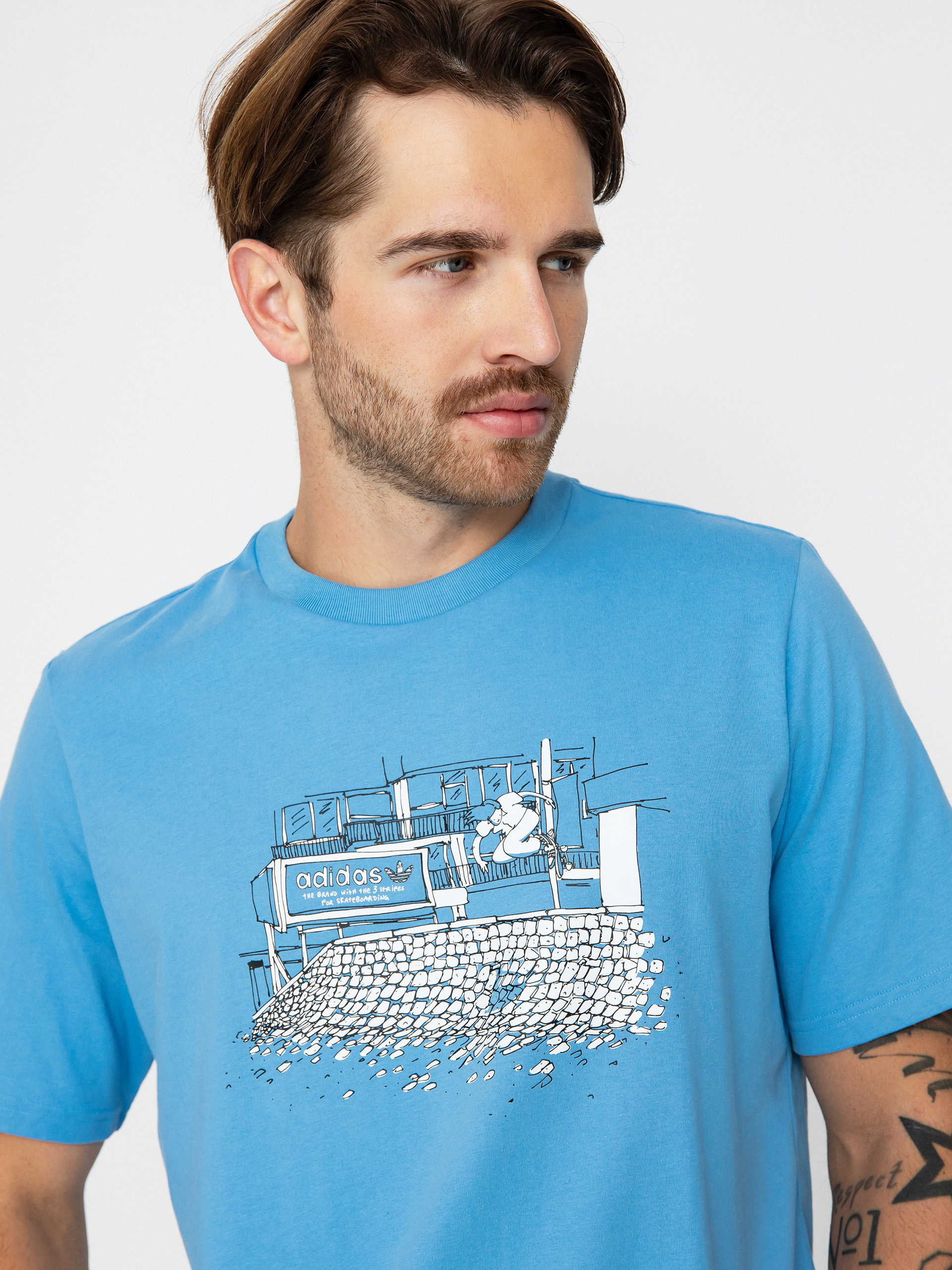 adidas Hjones 2 Póló (ltblue/multco)