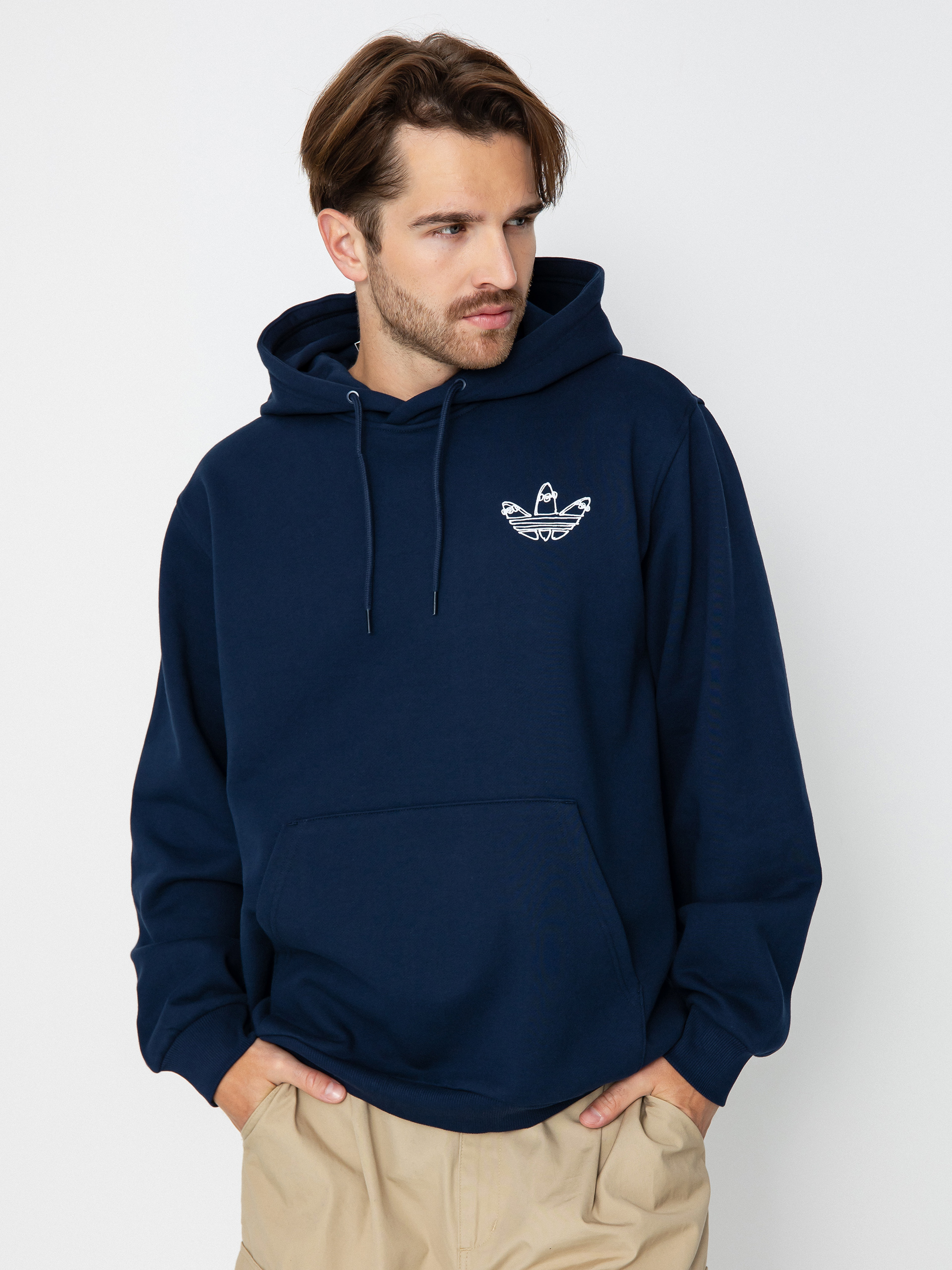 adidas Hjones HD Kapucnis pulóver (conavy/white)