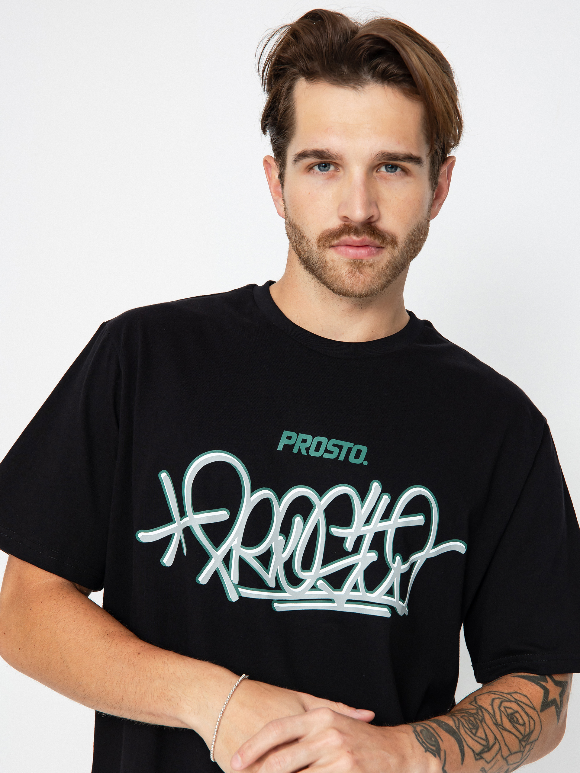 Prosto Skrift Póló (black)