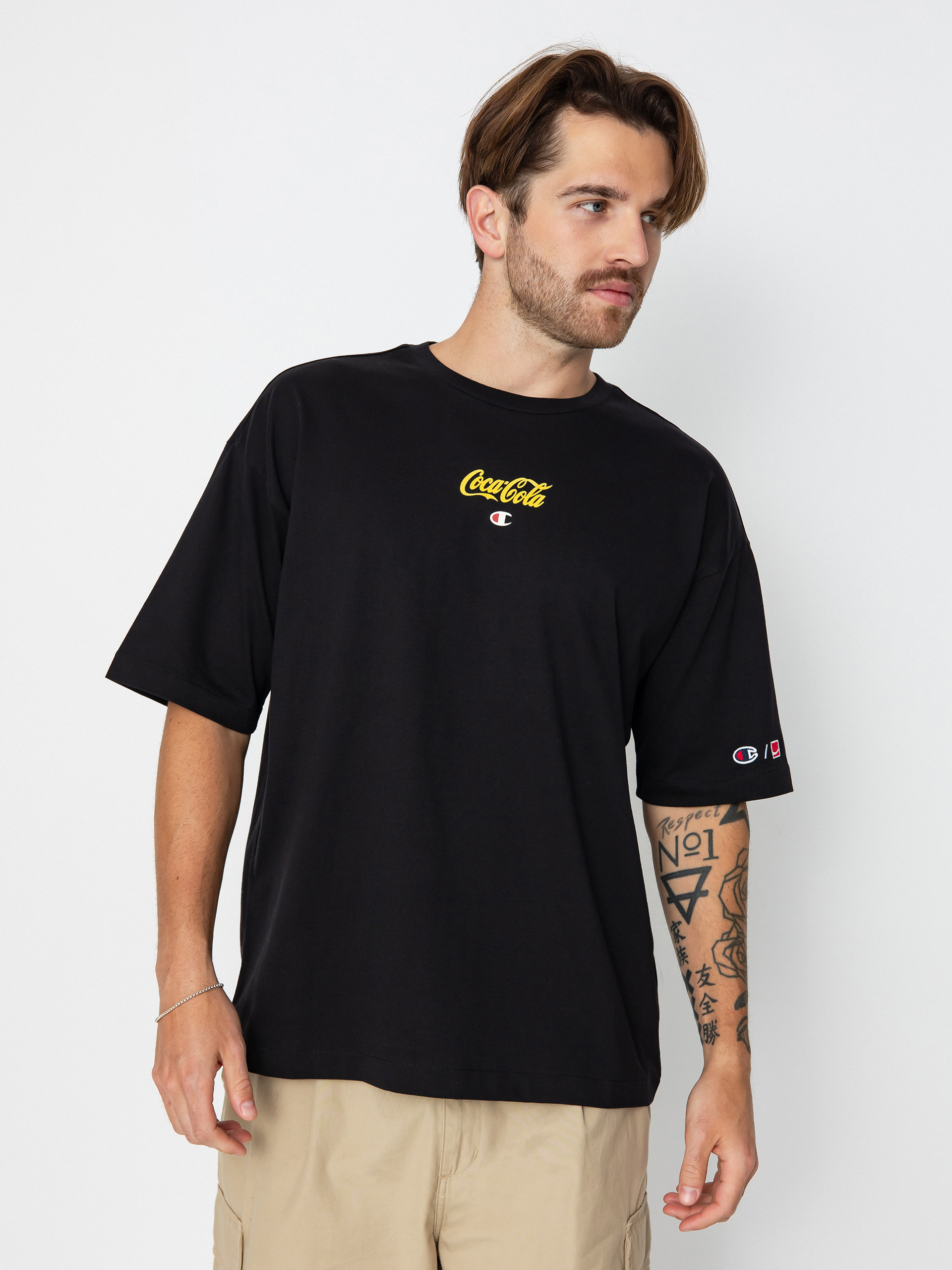 Champion X Coca Cola Crewneck T-Shirt 220186 Póló (nbk)