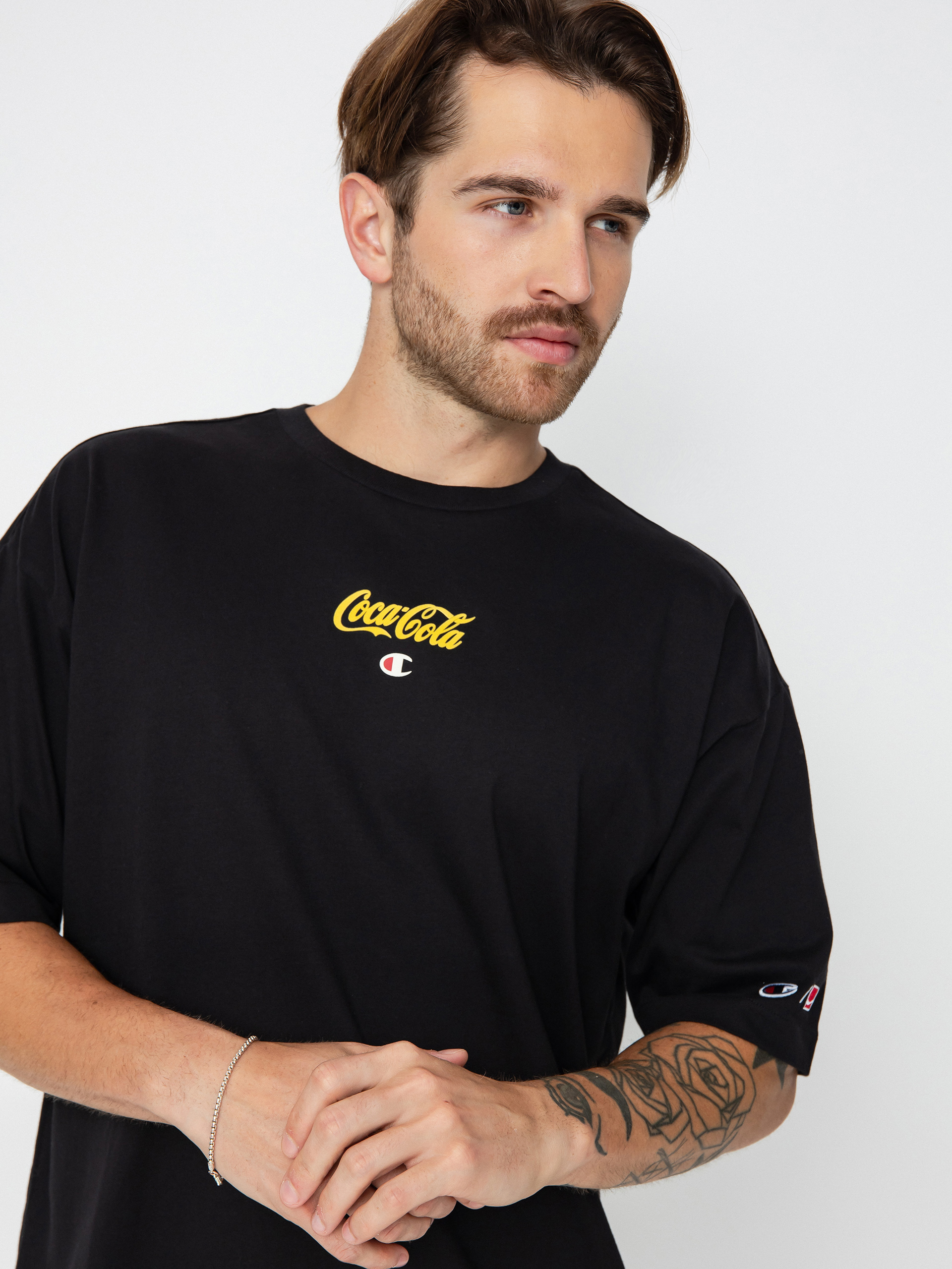 Champion X Coca Cola Crewneck T-Shirt 220186 Póló (nbk)