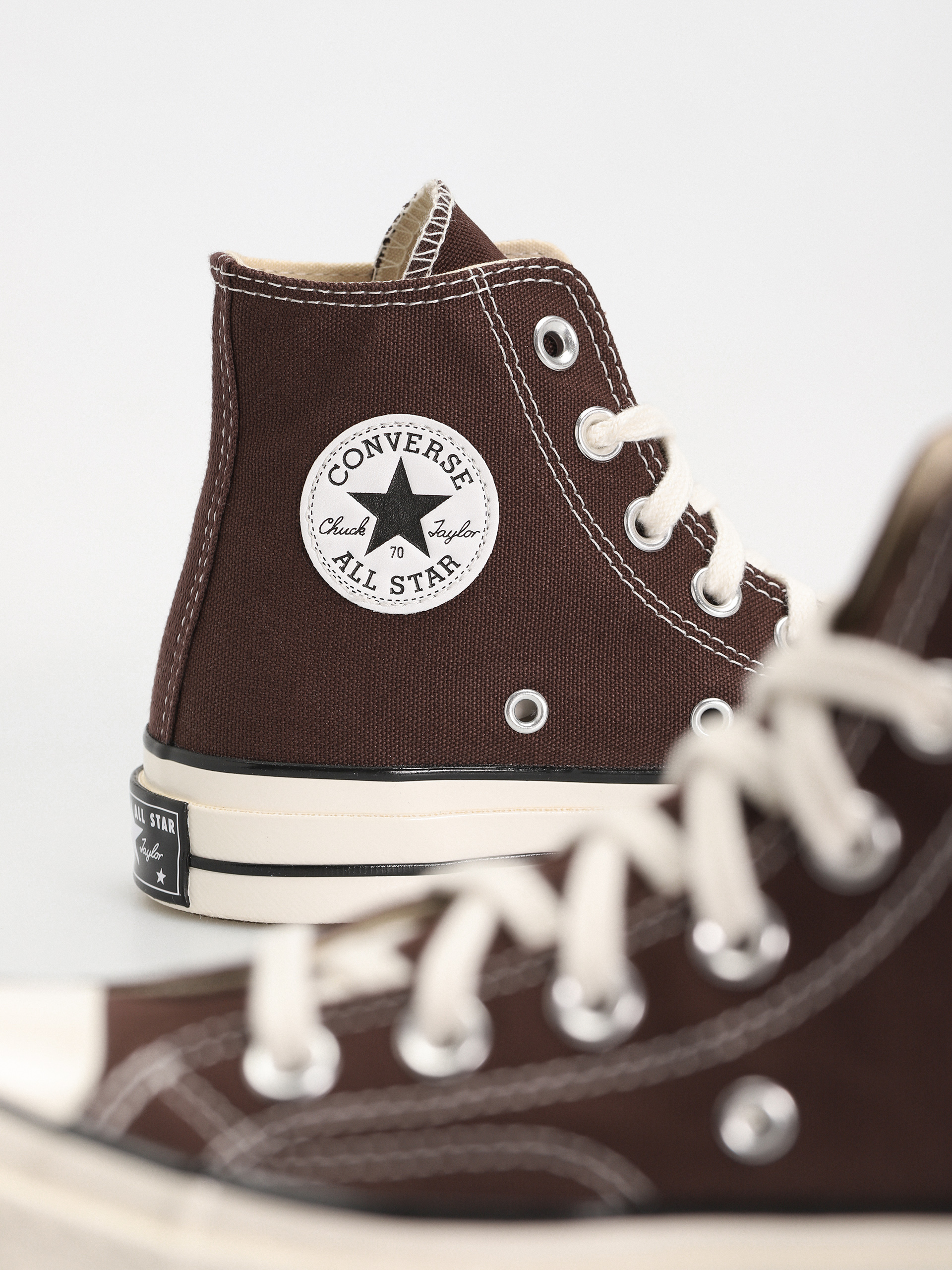 Converse Chuck 70 Hi Tornacipők (dark chocolate/black)
