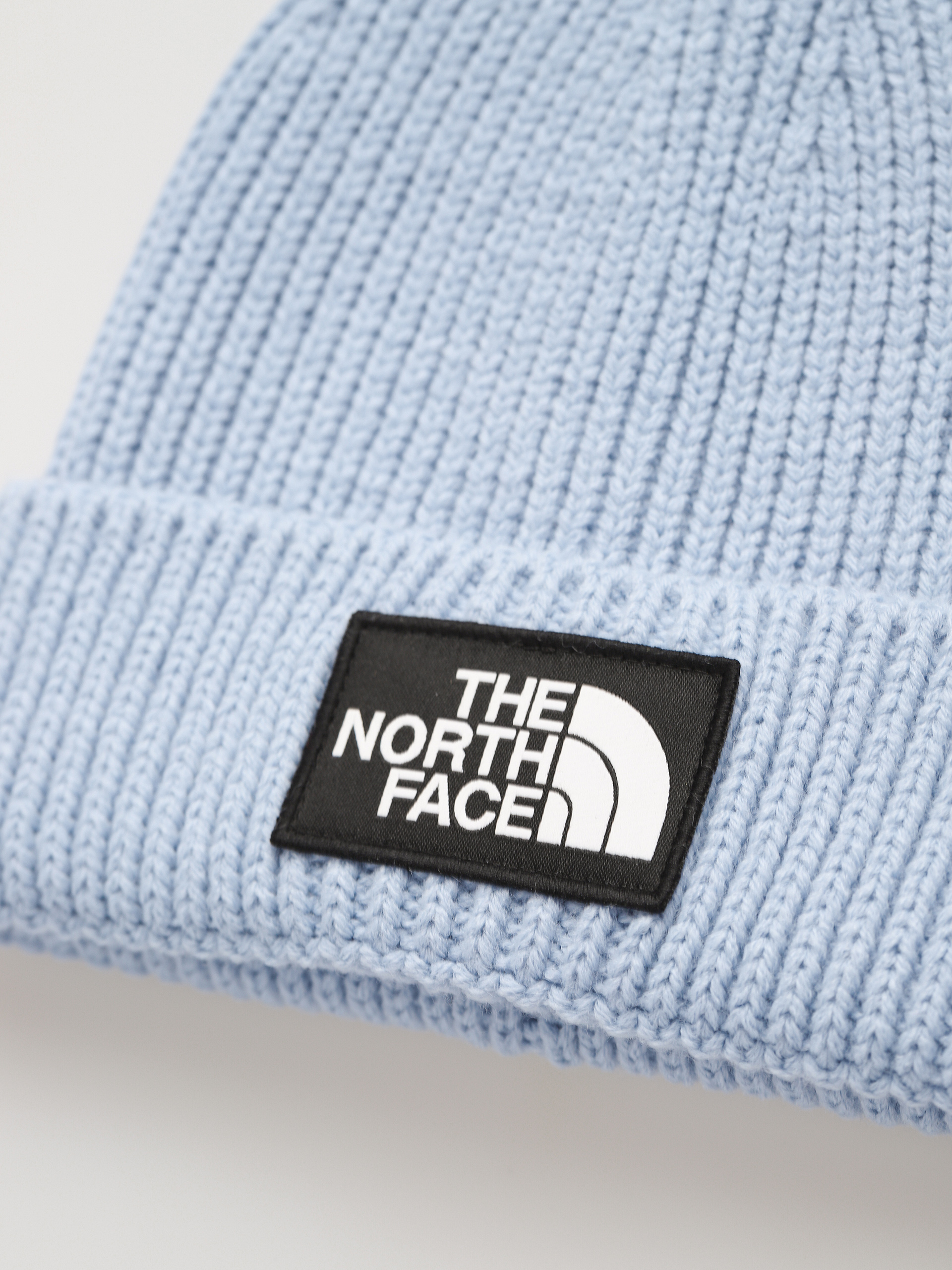 The North Face Tnf Logo Box Cuffed Sapka (steel blue)