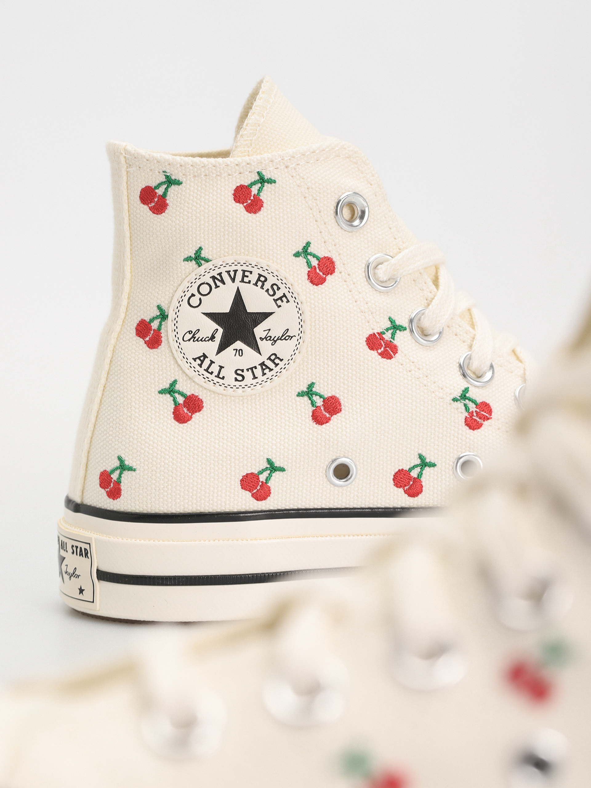 Converse Chuck 70 Hi Wmn Tornacipők (khaki/off white)