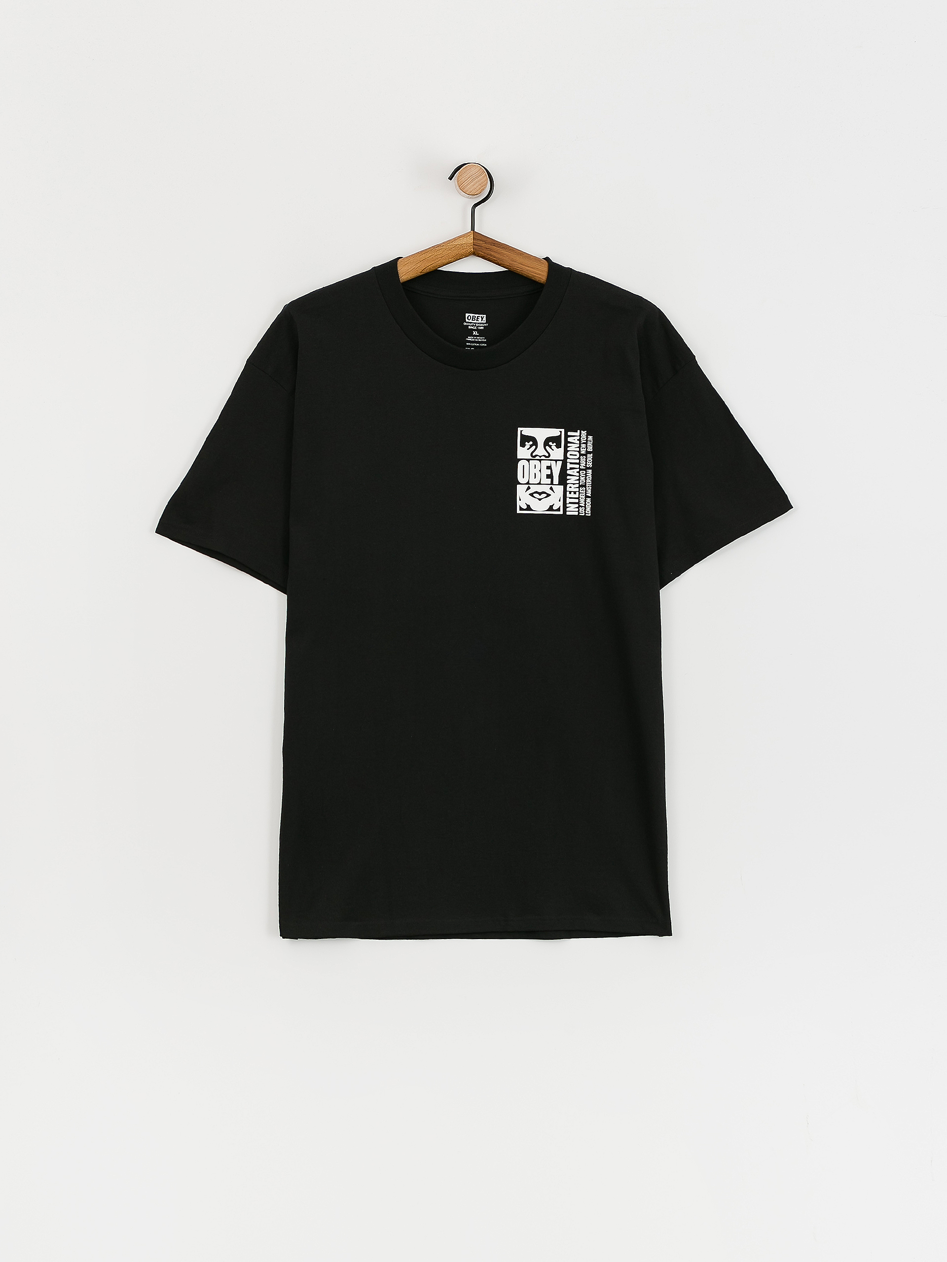 Póló OBEY Icon Split (black)