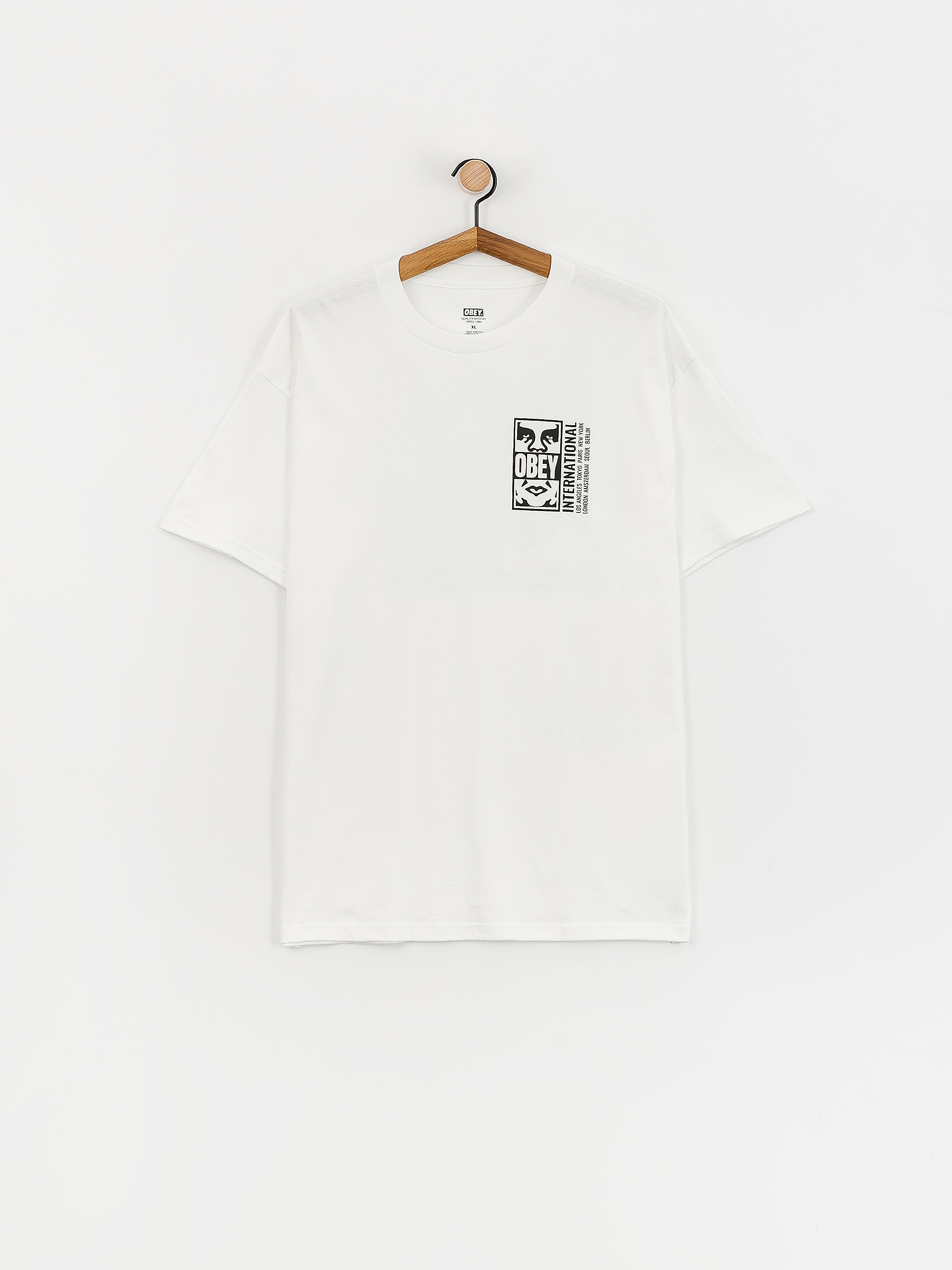 Póló OBEY Icon Split (white)