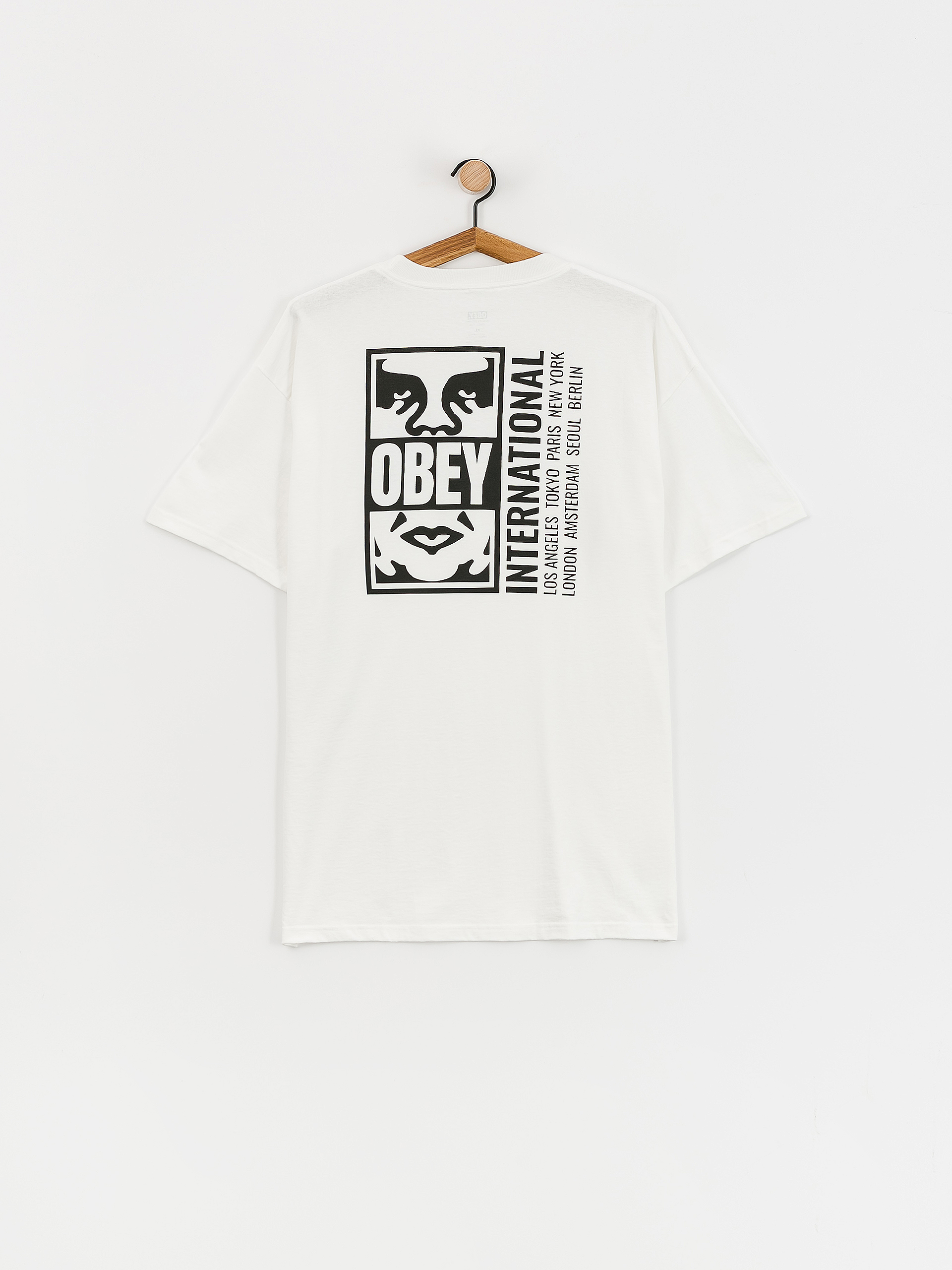 Póló OBEY Icon Split (white)