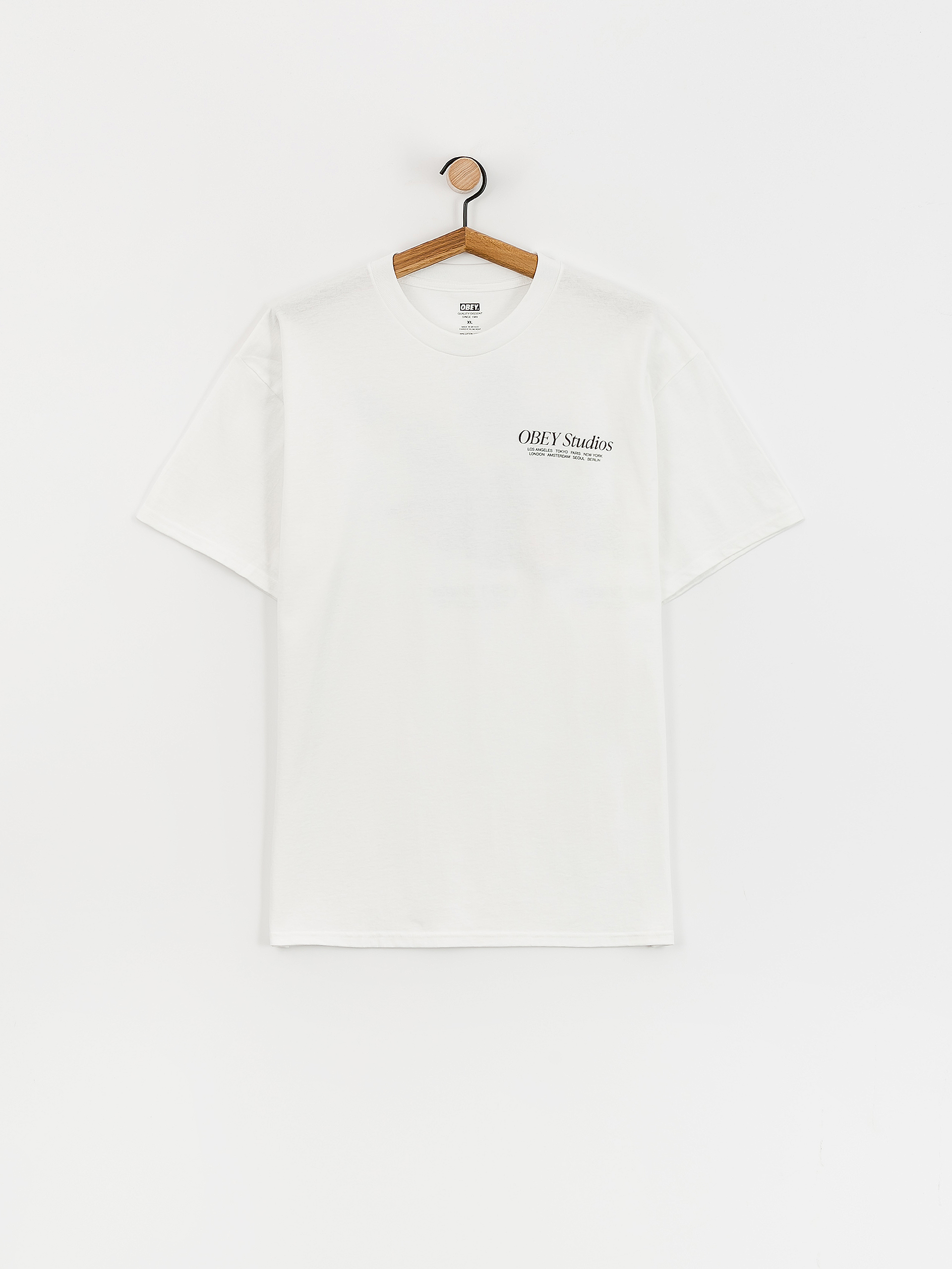 Póló OBEY Studios (white)