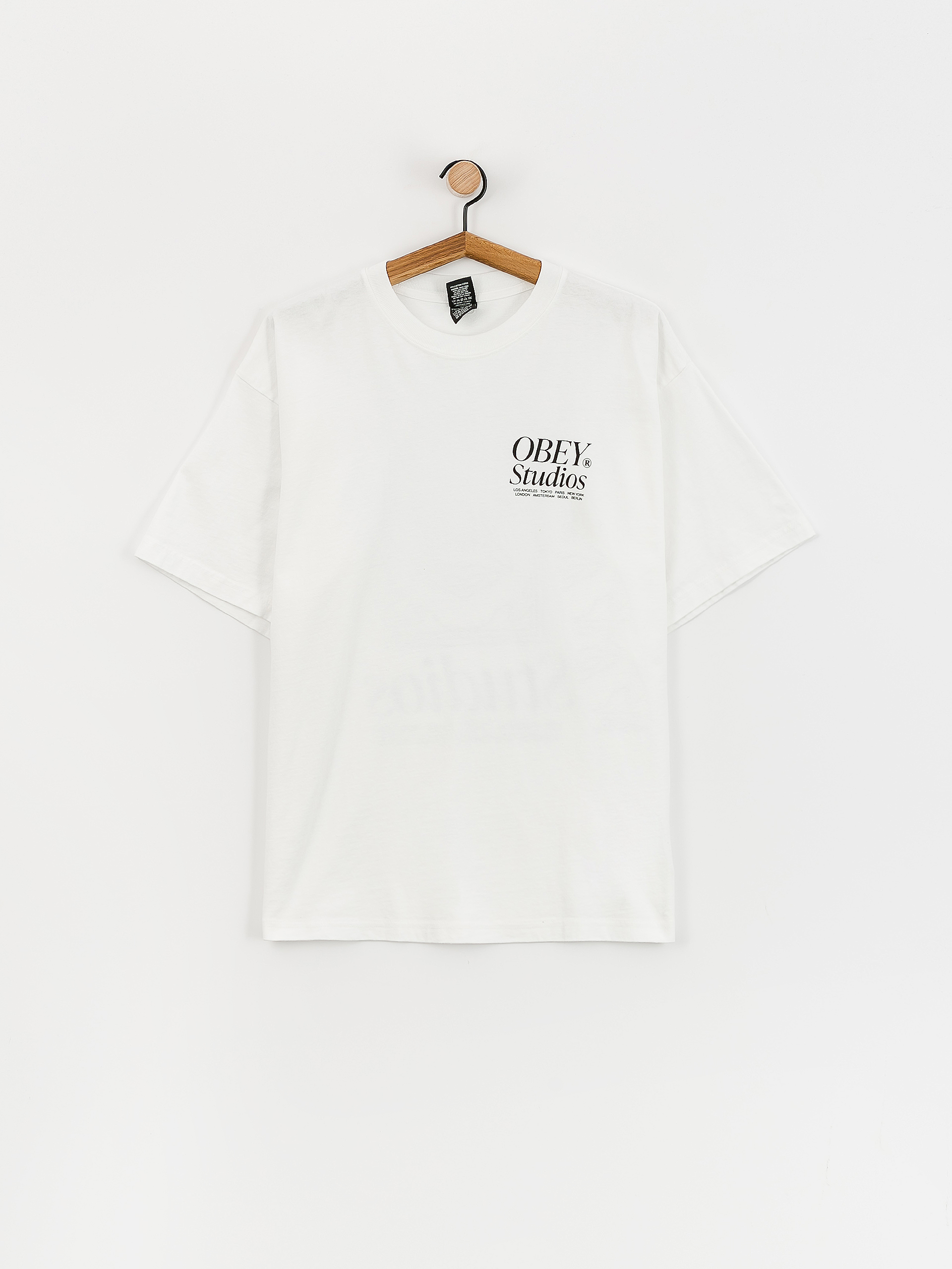 Póló OBEY Studios Icon (white)