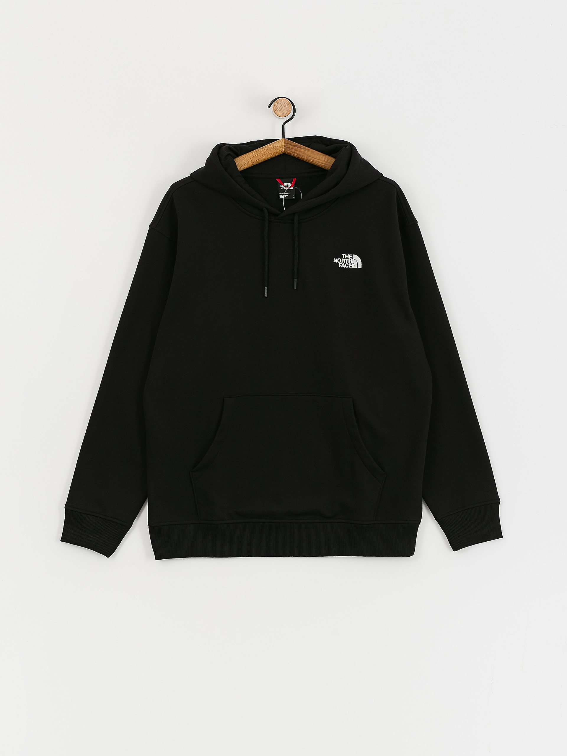 The North Face Essential HD Kapucnis pulóver (tnf black)