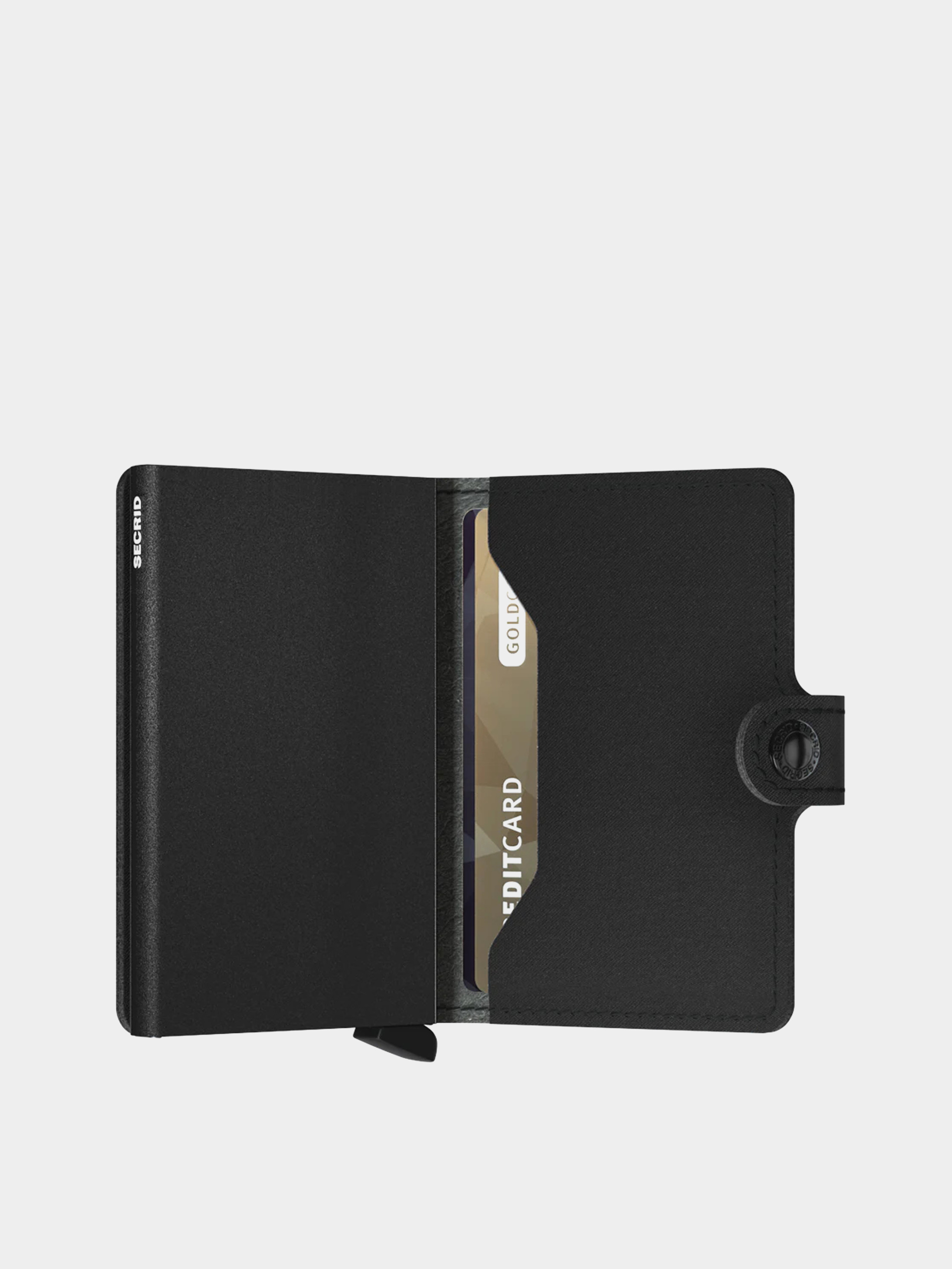 Pénztárca Secrid Miniwallet (yard black powder black)