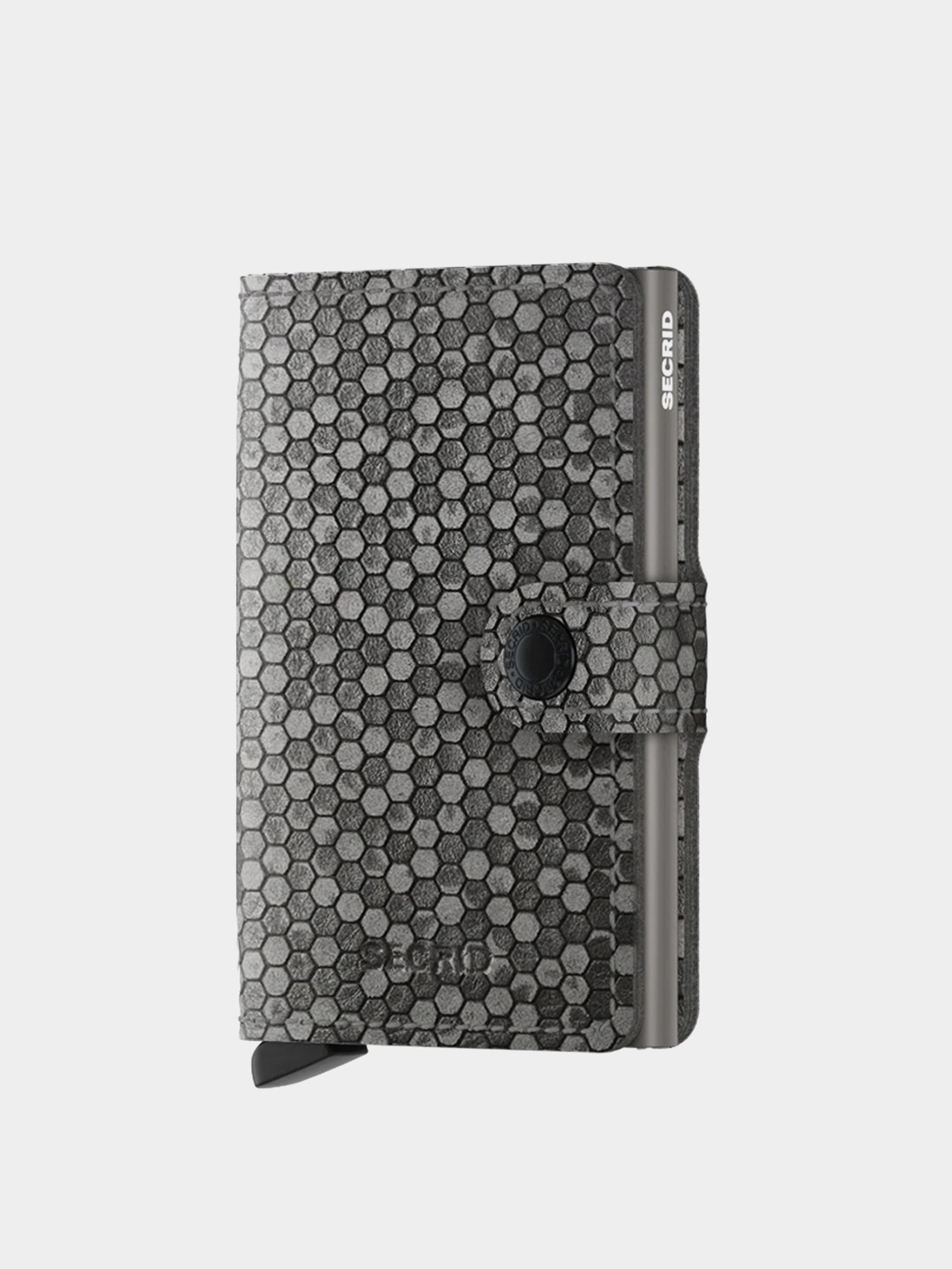 Pénztárca Secrid Miniwallet (hexagon grey)