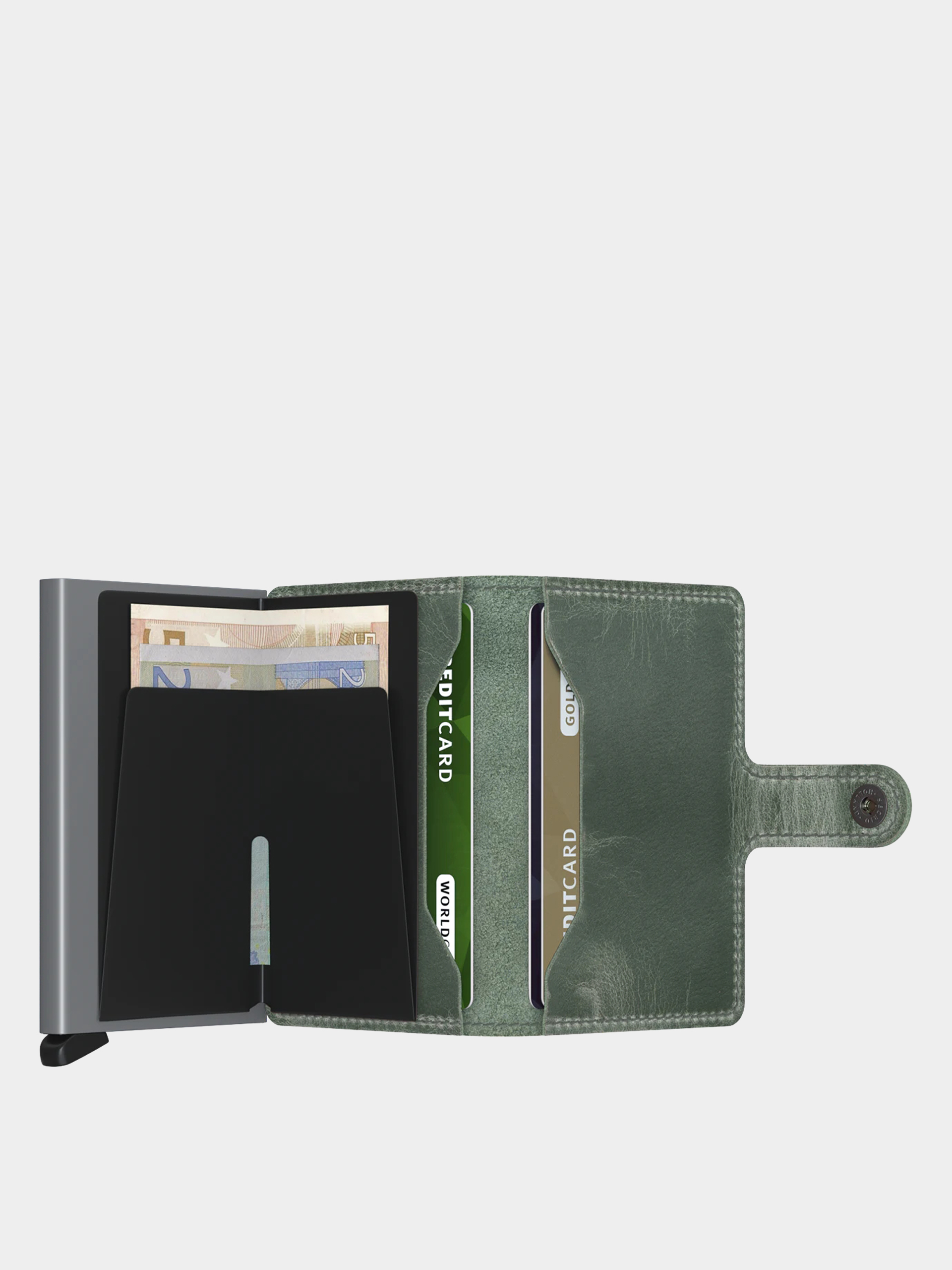 Pénztárca Secrid Miniwallet (vintage sage)