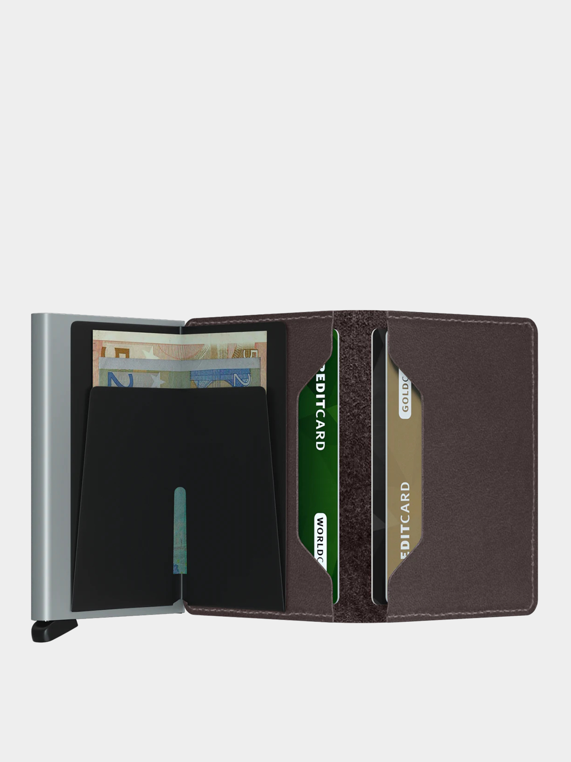 Pénztárca Secrid Slimwallet (original dark brown)