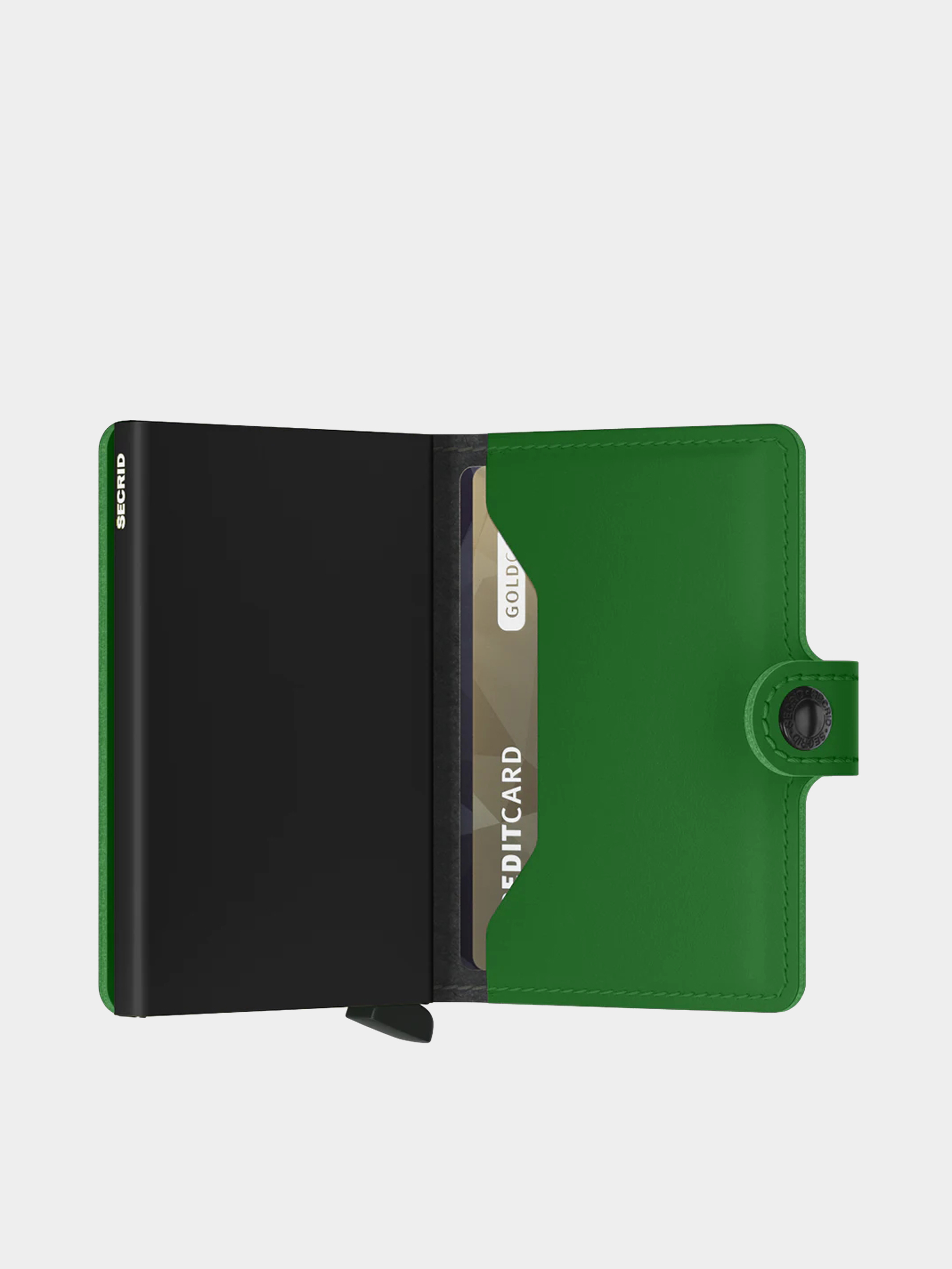 Pénztárca Secrid Miniwallet (matte bright green)