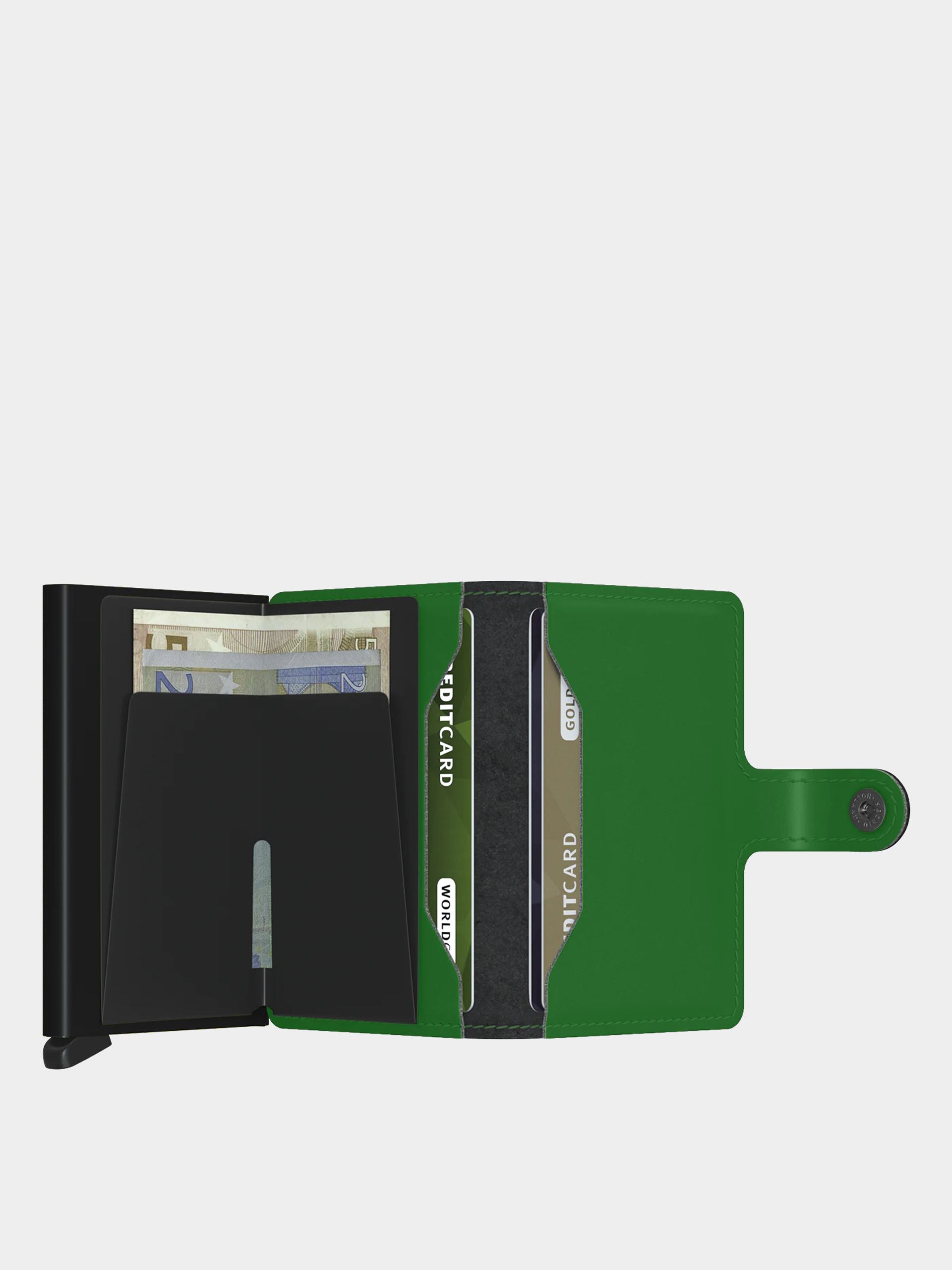 Pénztárca Secrid Miniwallet (matte bright green)