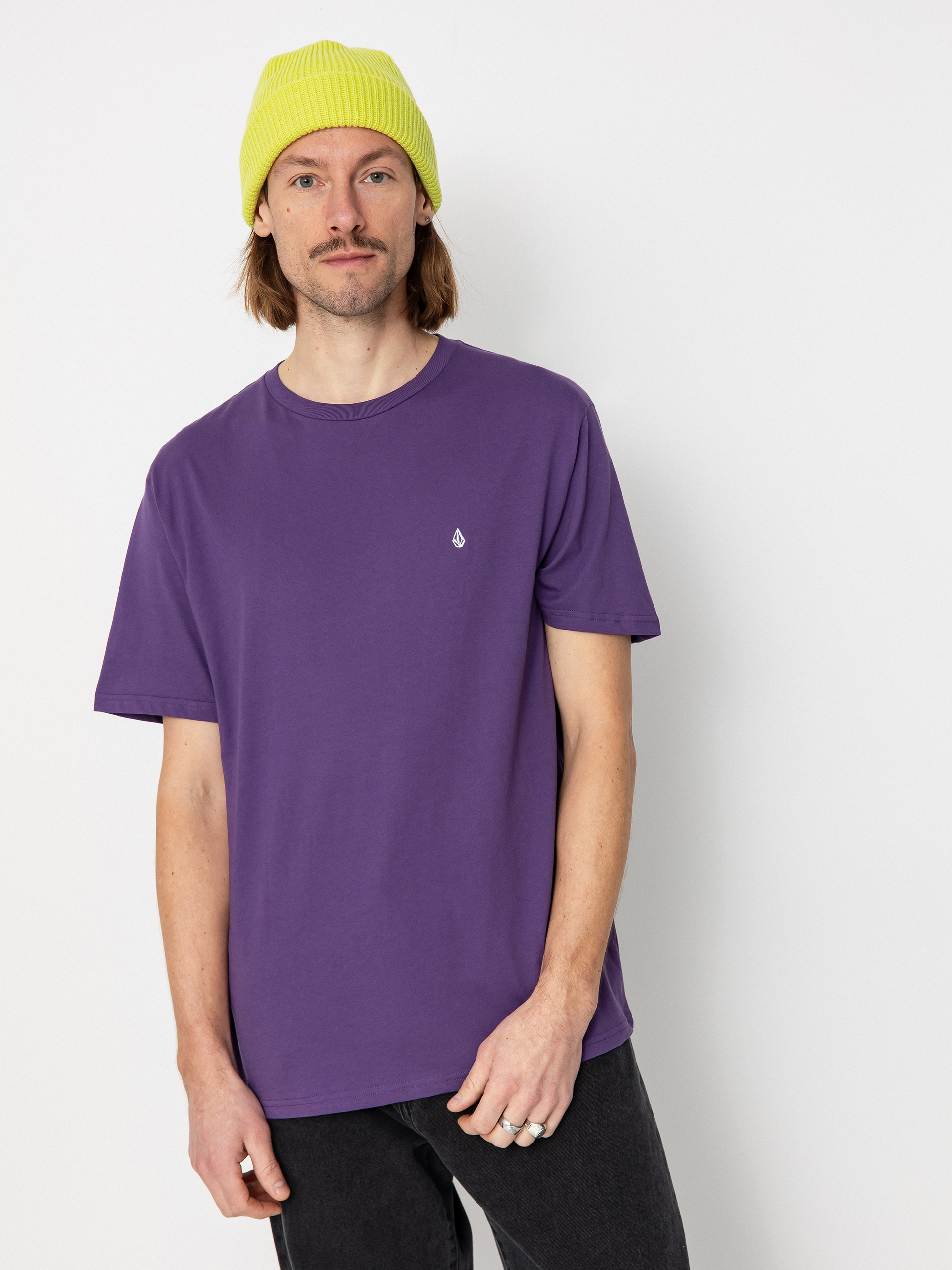 Volcom Stone Blanks Bsc Póló (deep purple)