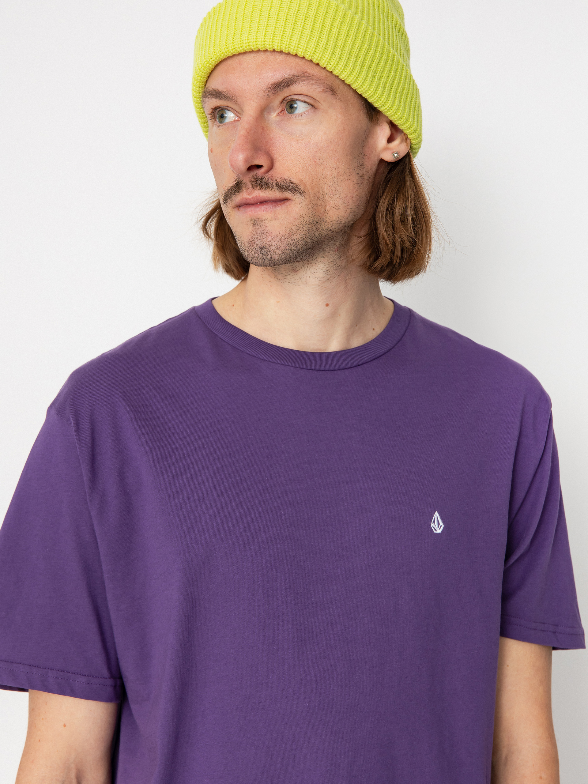 Volcom Stone Blanks Bsc Póló (deep purple)