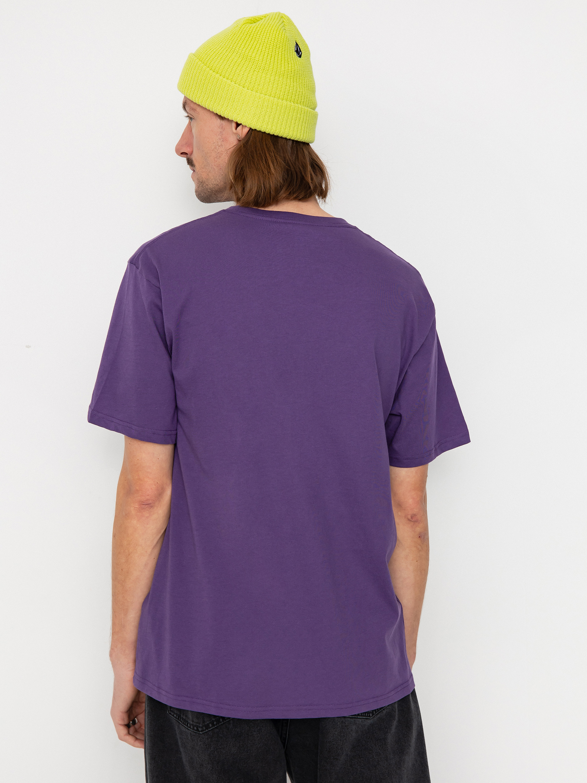Volcom Stone Blanks Bsc Póló (deep purple)