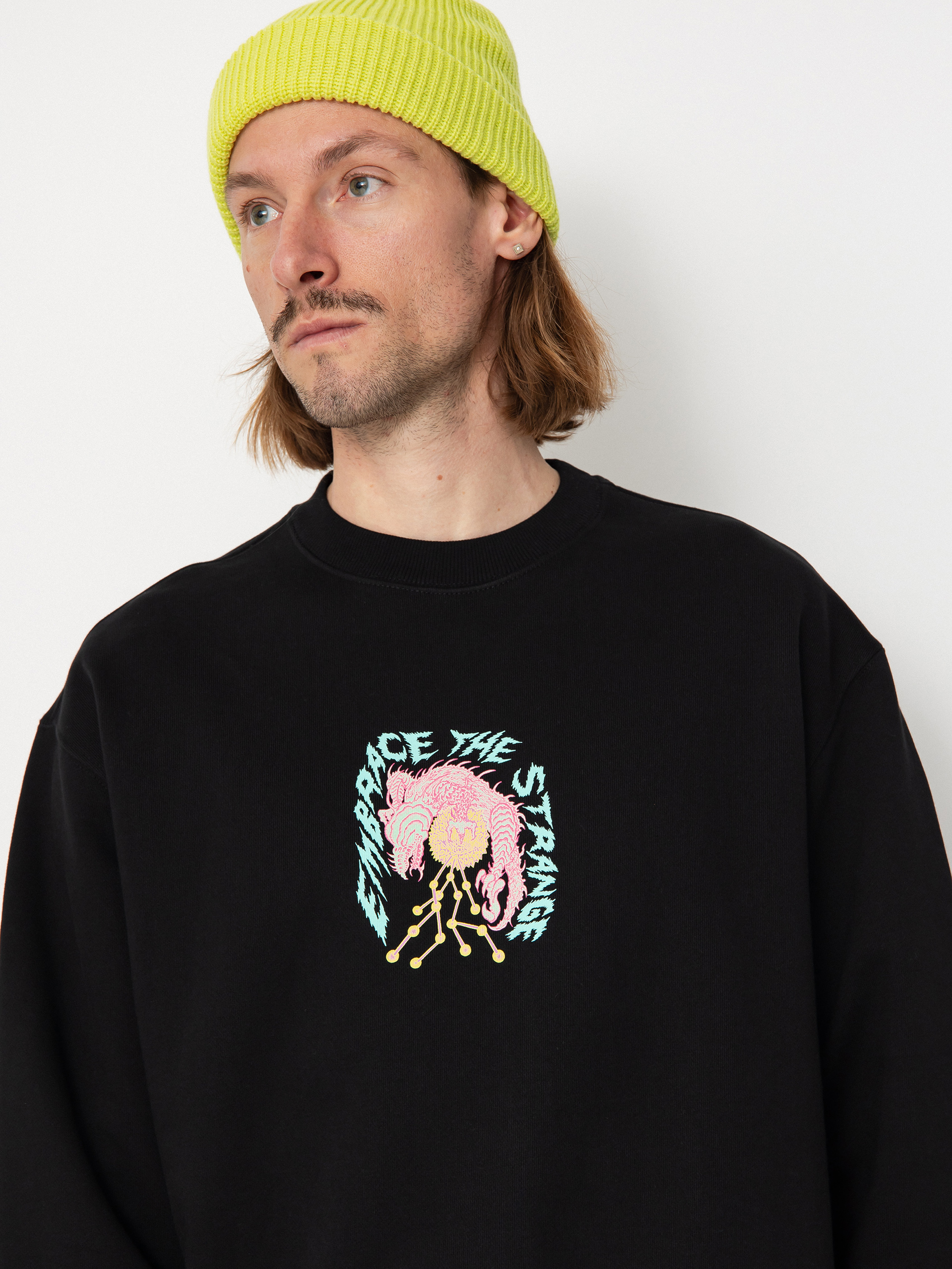 Volcom Fa Tetsunori Crew Pulóver (black)