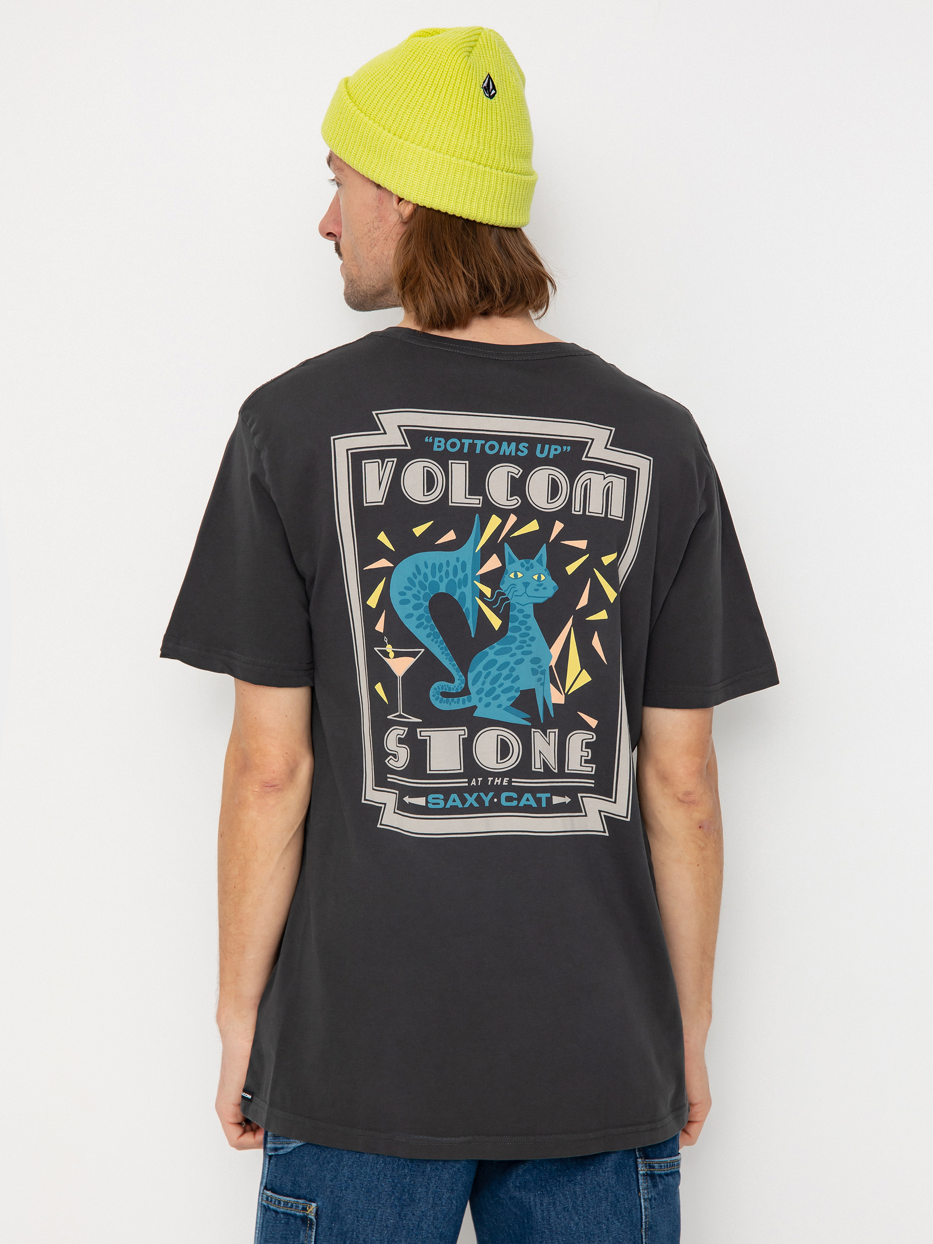 Volcom Saxy Cat Póló (stealth)