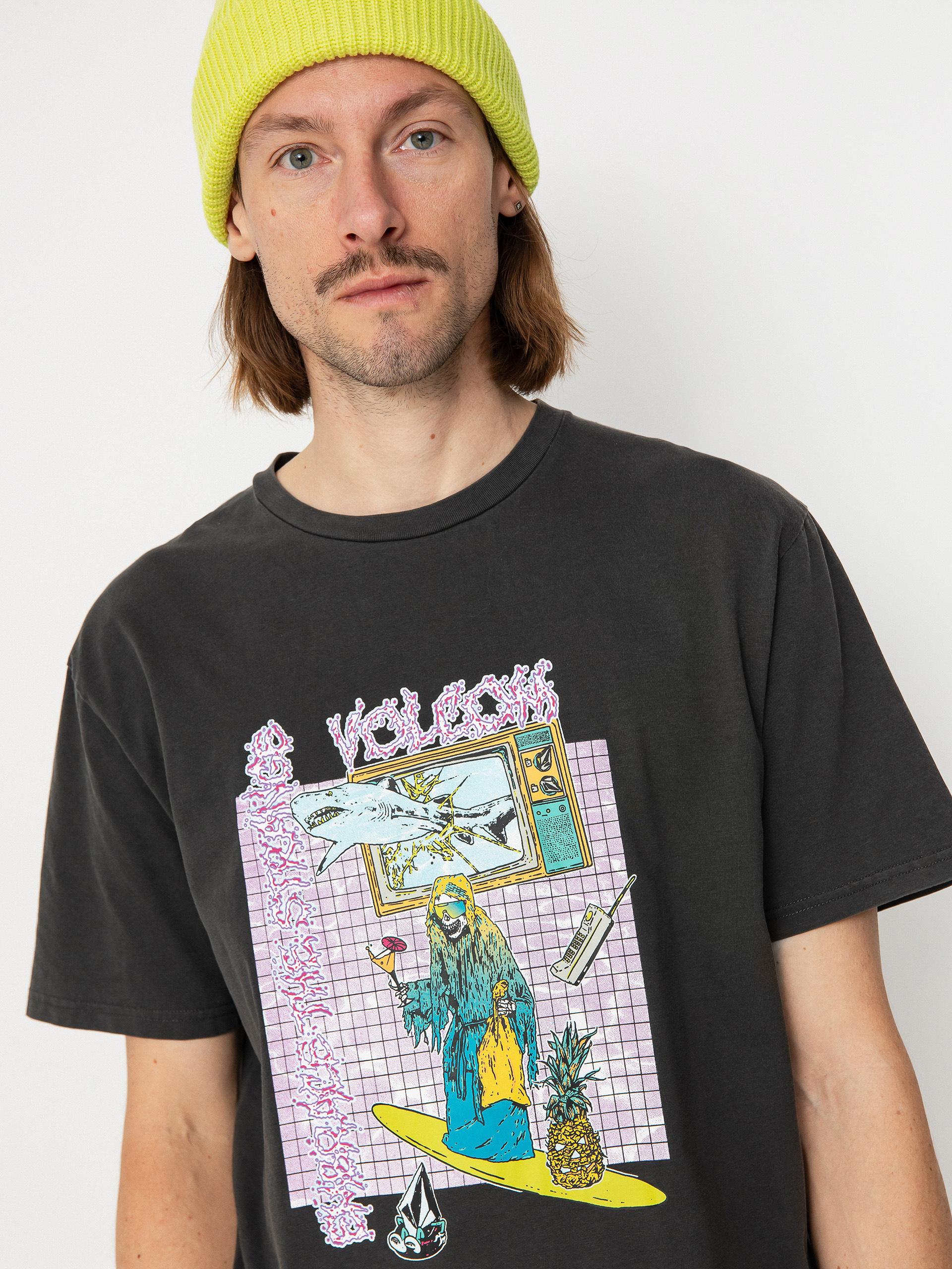 Volcom Frenchsurf Pw Póló (black)