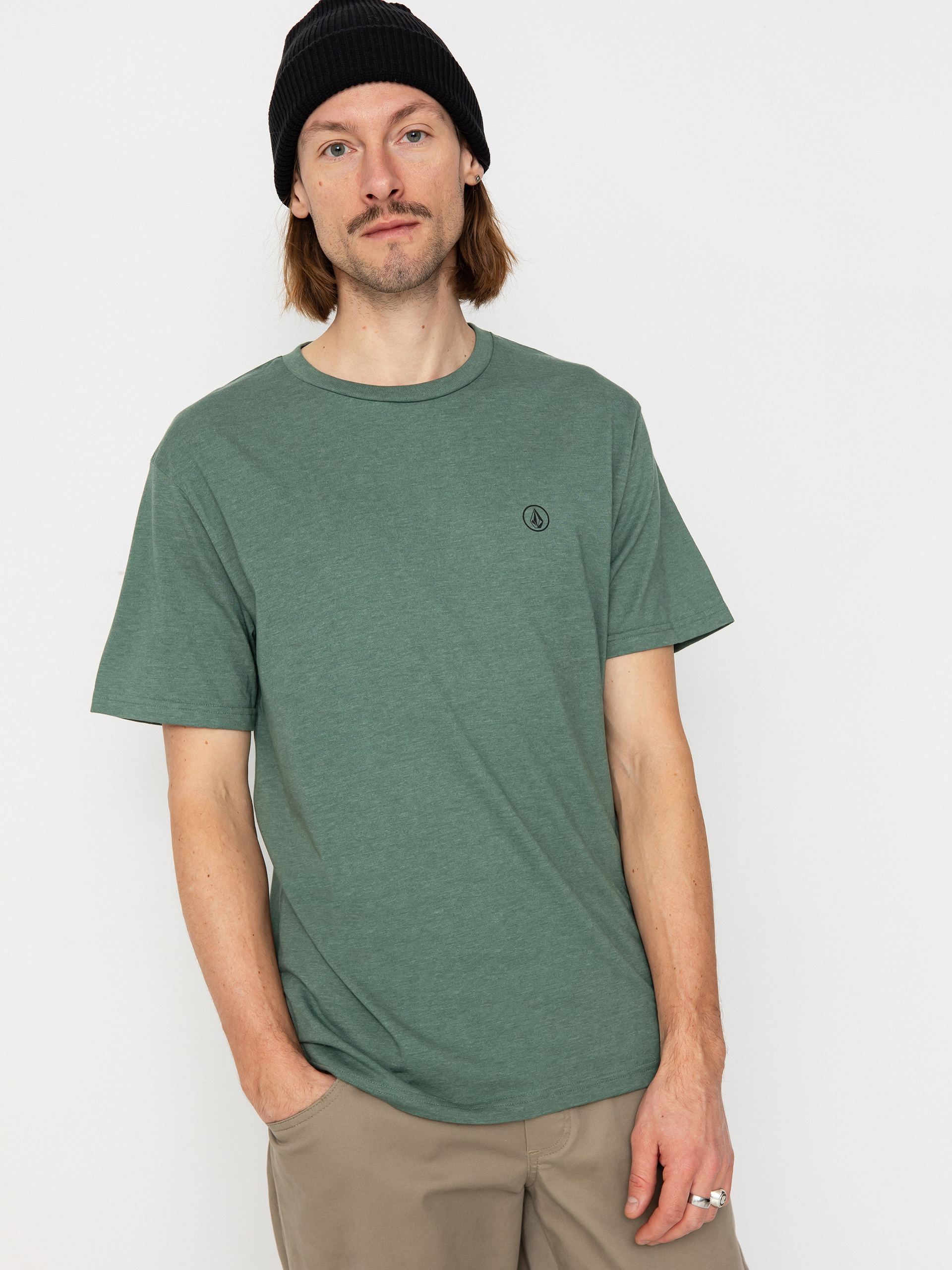 Volcom Circle Blanks Hth Póló (fir green)
