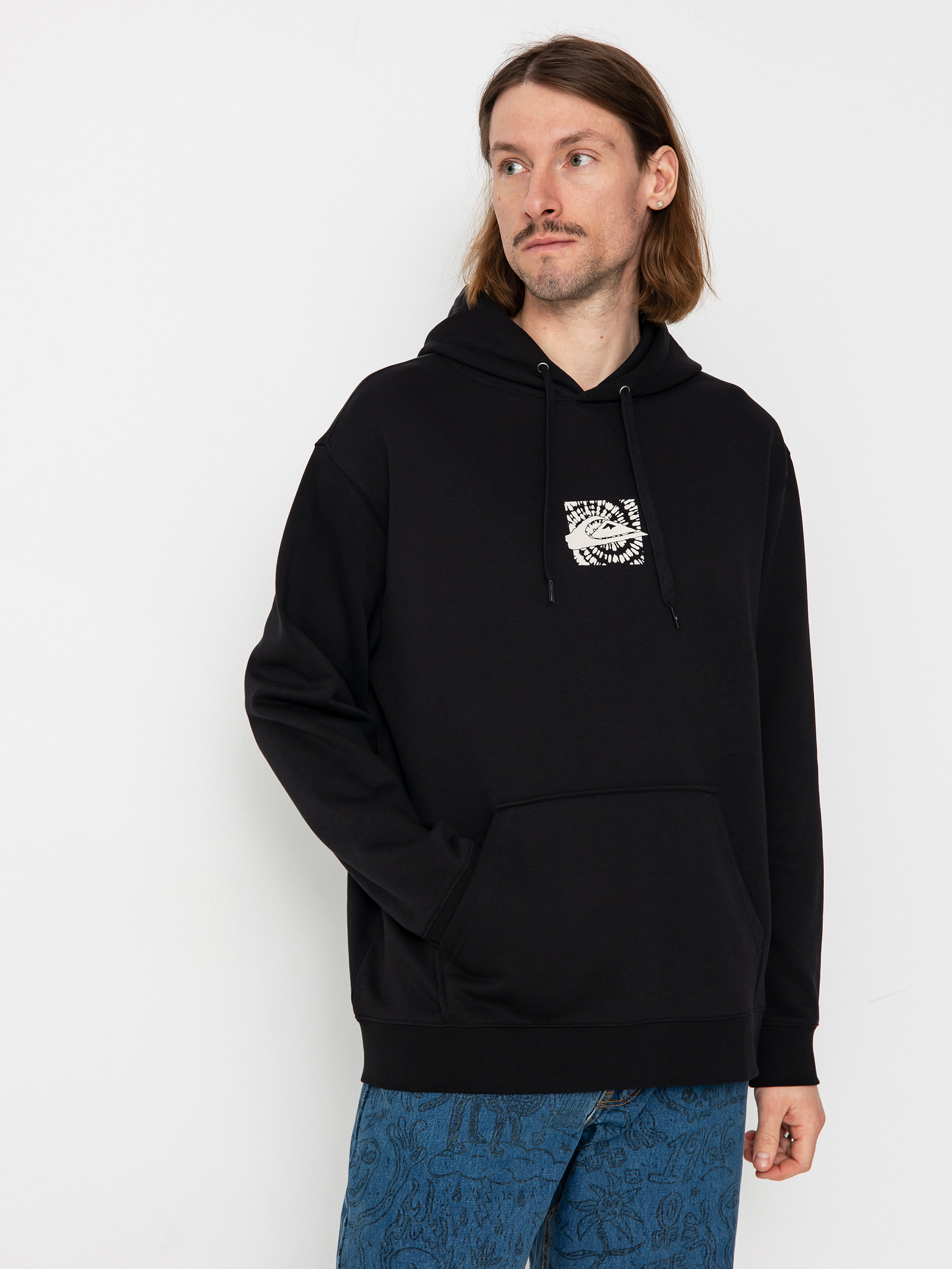 Quiksilver Graphic Mix HD Kapucnis pulóver (black)